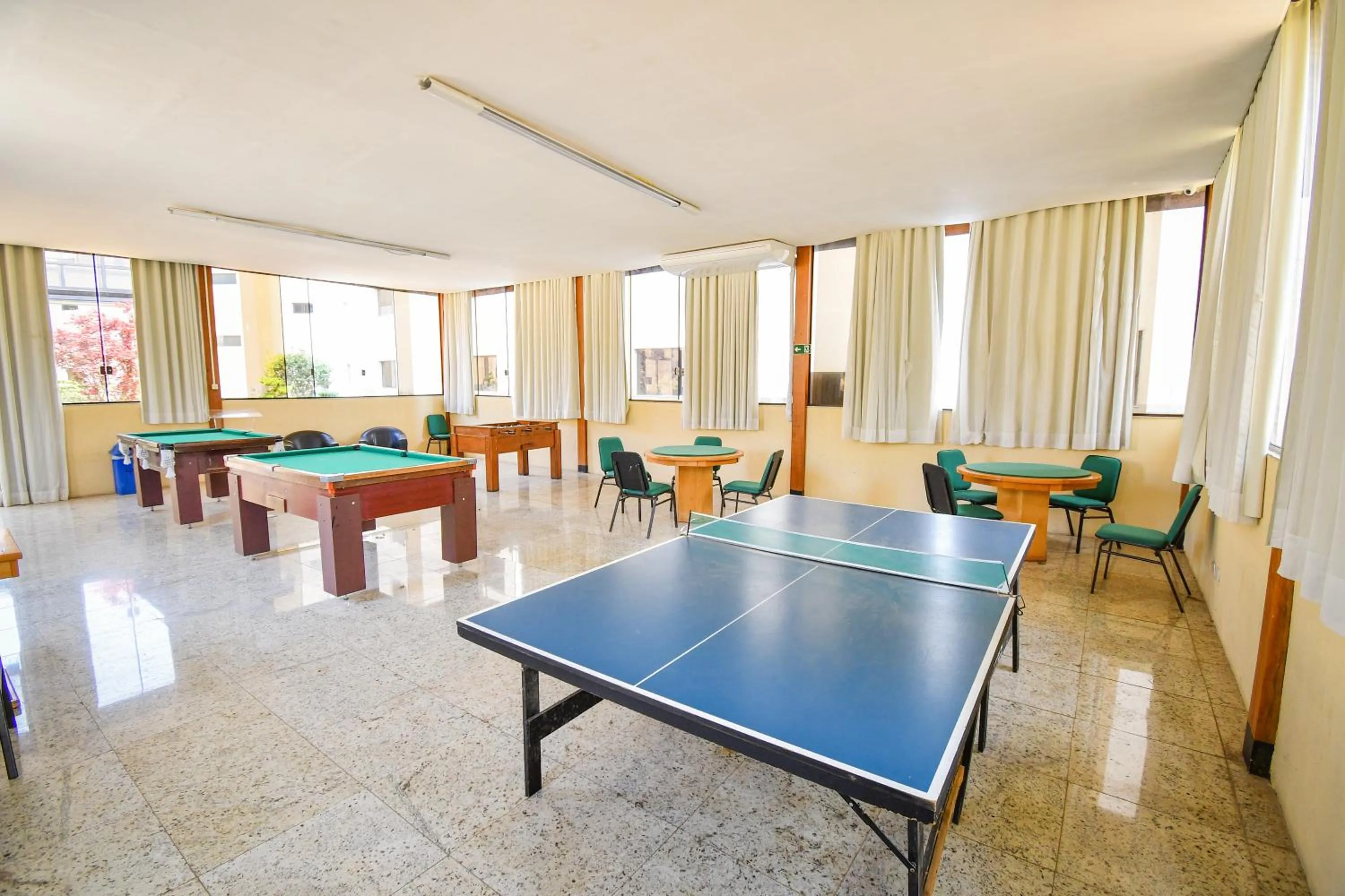 Game Room in Hotel Golden Park All Inclusive Poços de Caldas By Nacional Inn