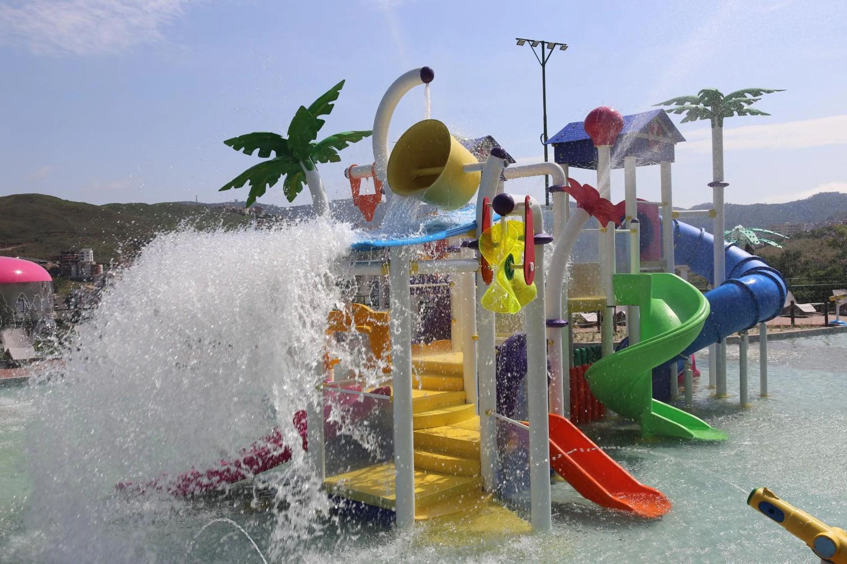 Aqua park in Hotel Golden Park All Inclusive Poços de Caldas By Nacional Inn