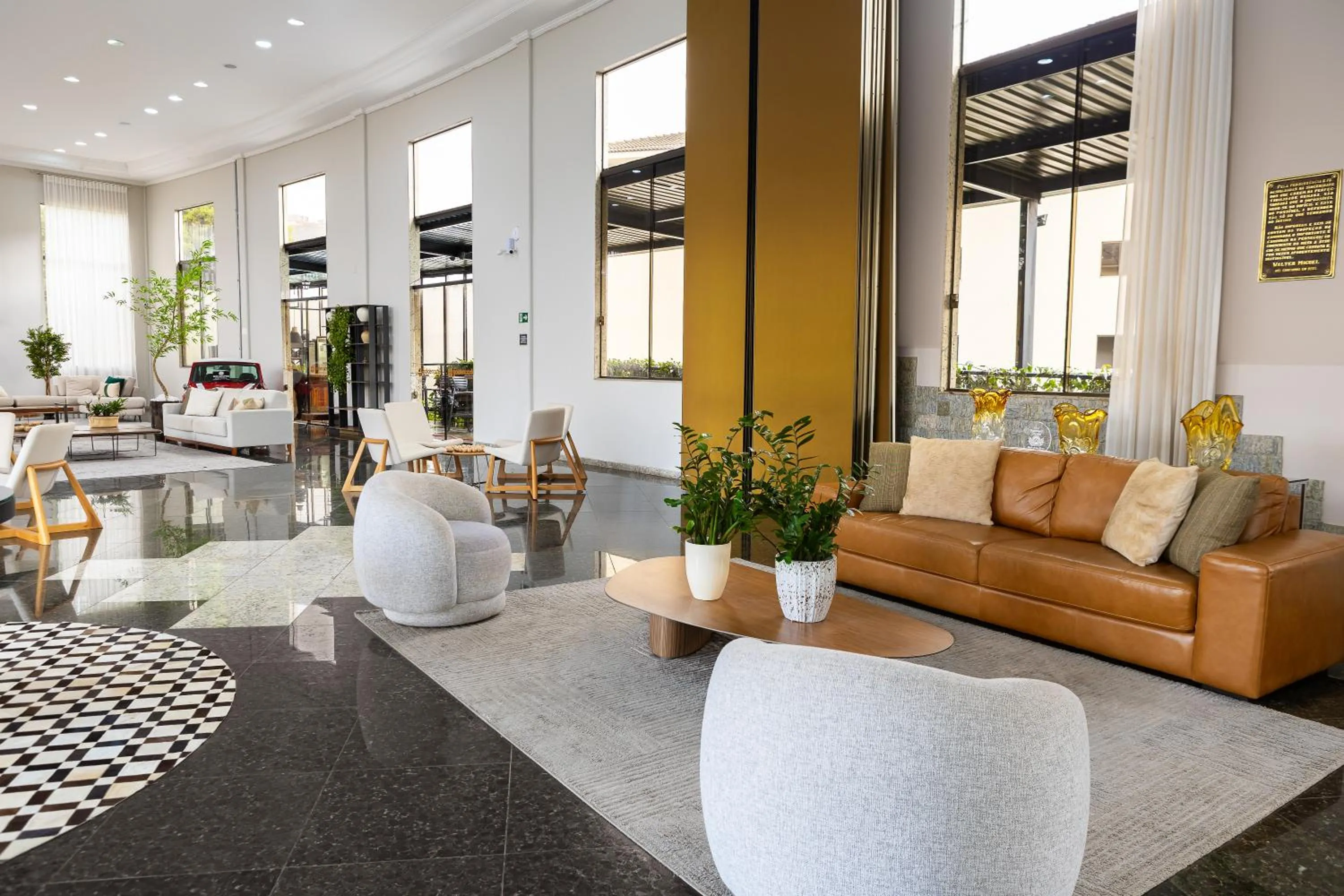 Seating area in Hotel Golden Park All Inclusive Poços de Caldas By Nacional Inn