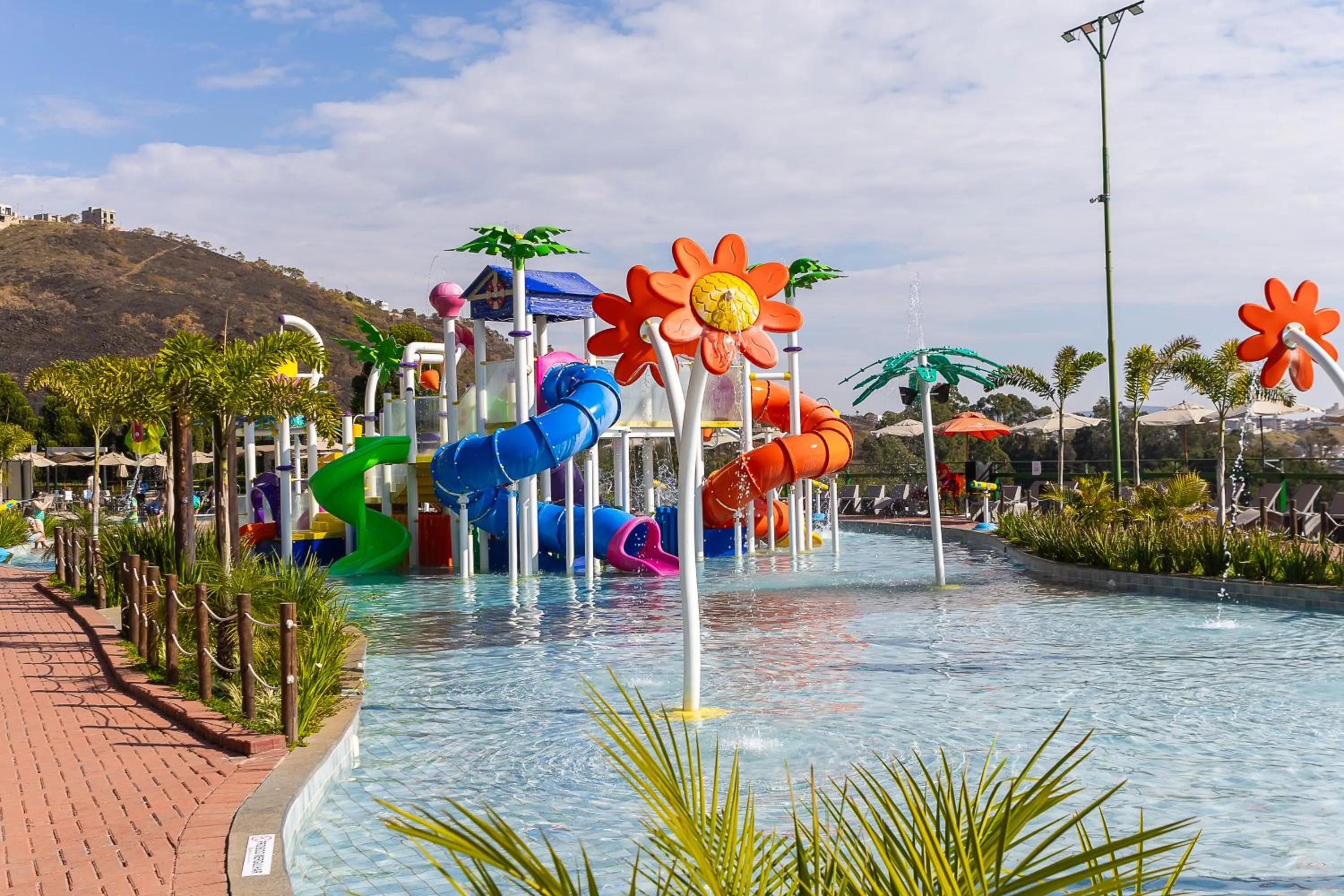 Aqua park in Hotel Golden Park All Inclusive Poços de Caldas By Nacional Inn