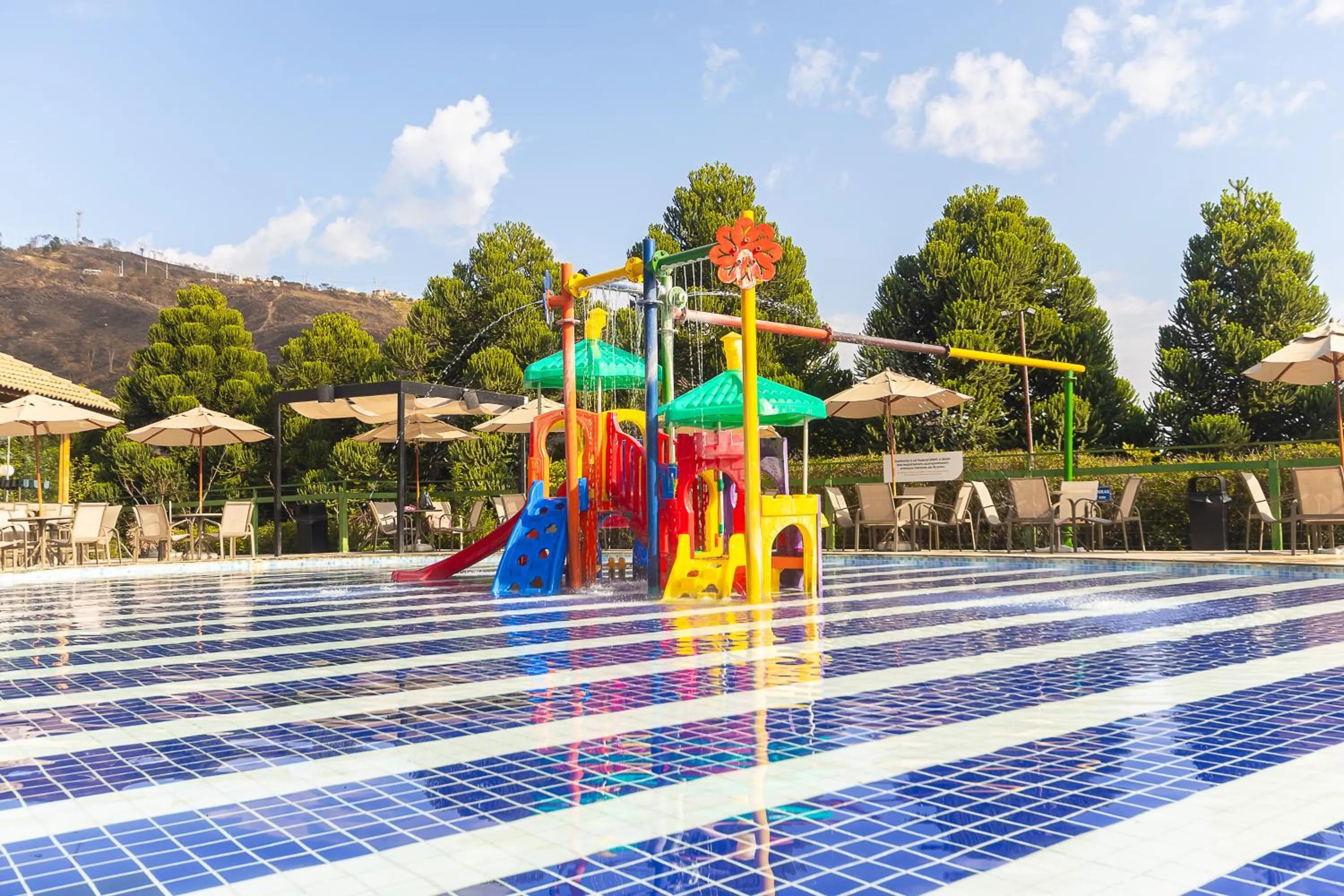 Aqua park in Hotel Golden Park All Inclusive Poços de Caldas By Nacional Inn