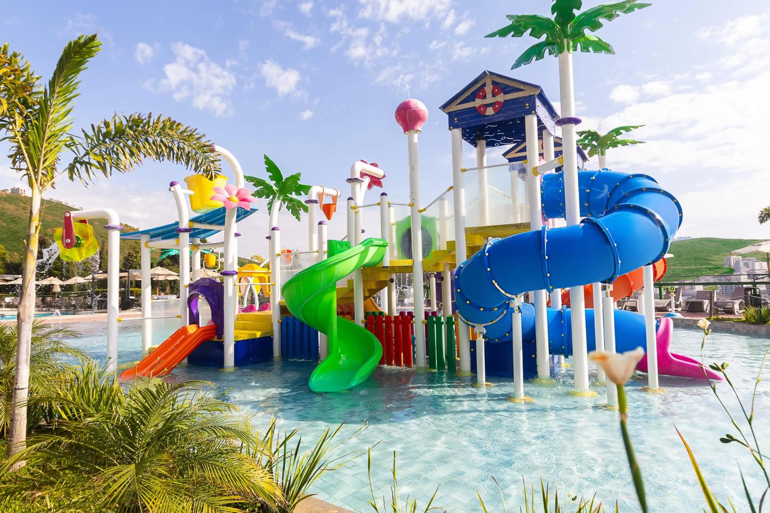 Aqua park in Hotel Golden Park All Inclusive Poços de Caldas By Nacional Inn