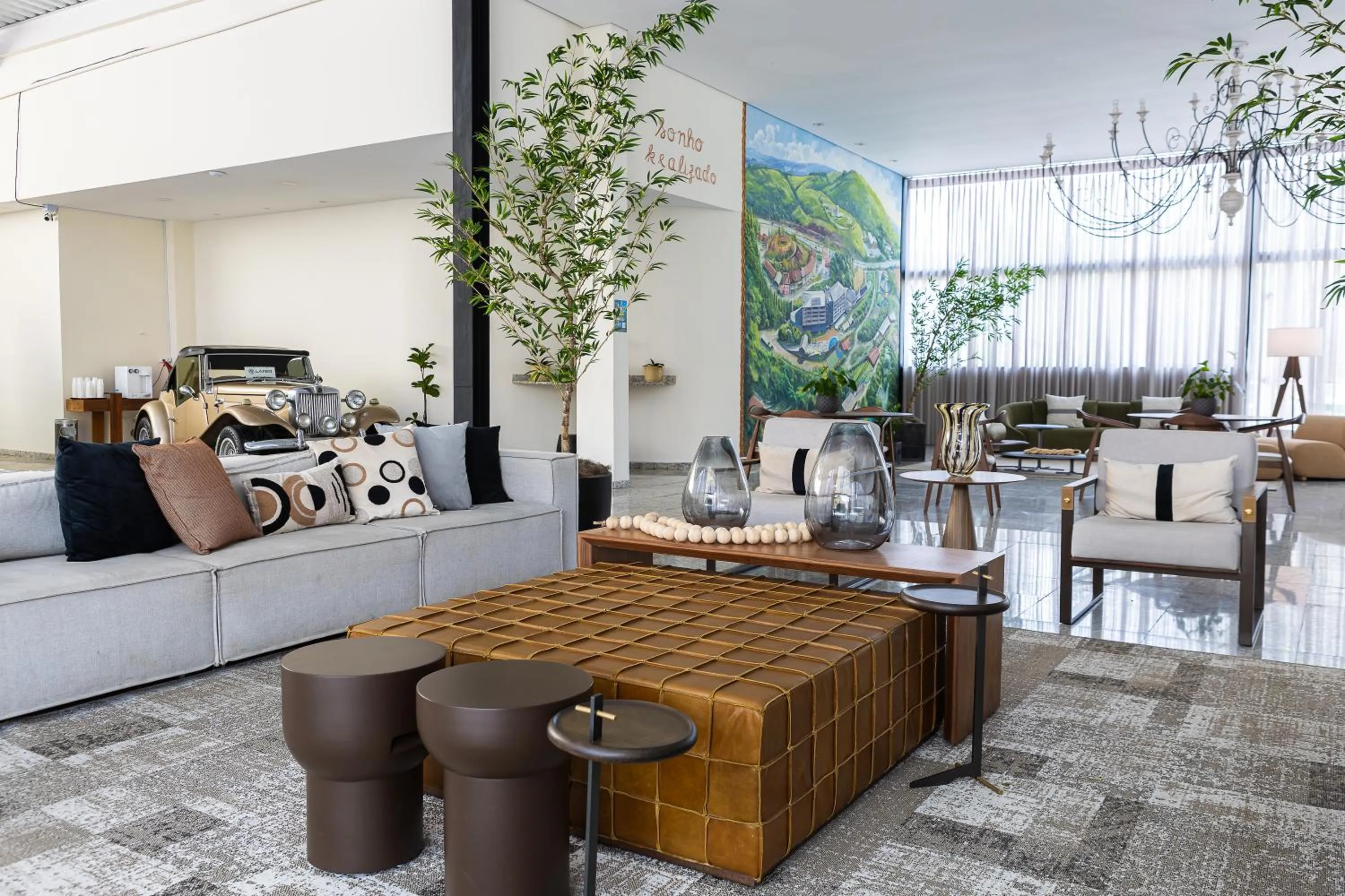 Seating area in Hotel Golden Park All Inclusive Poços de Caldas By Nacional Inn