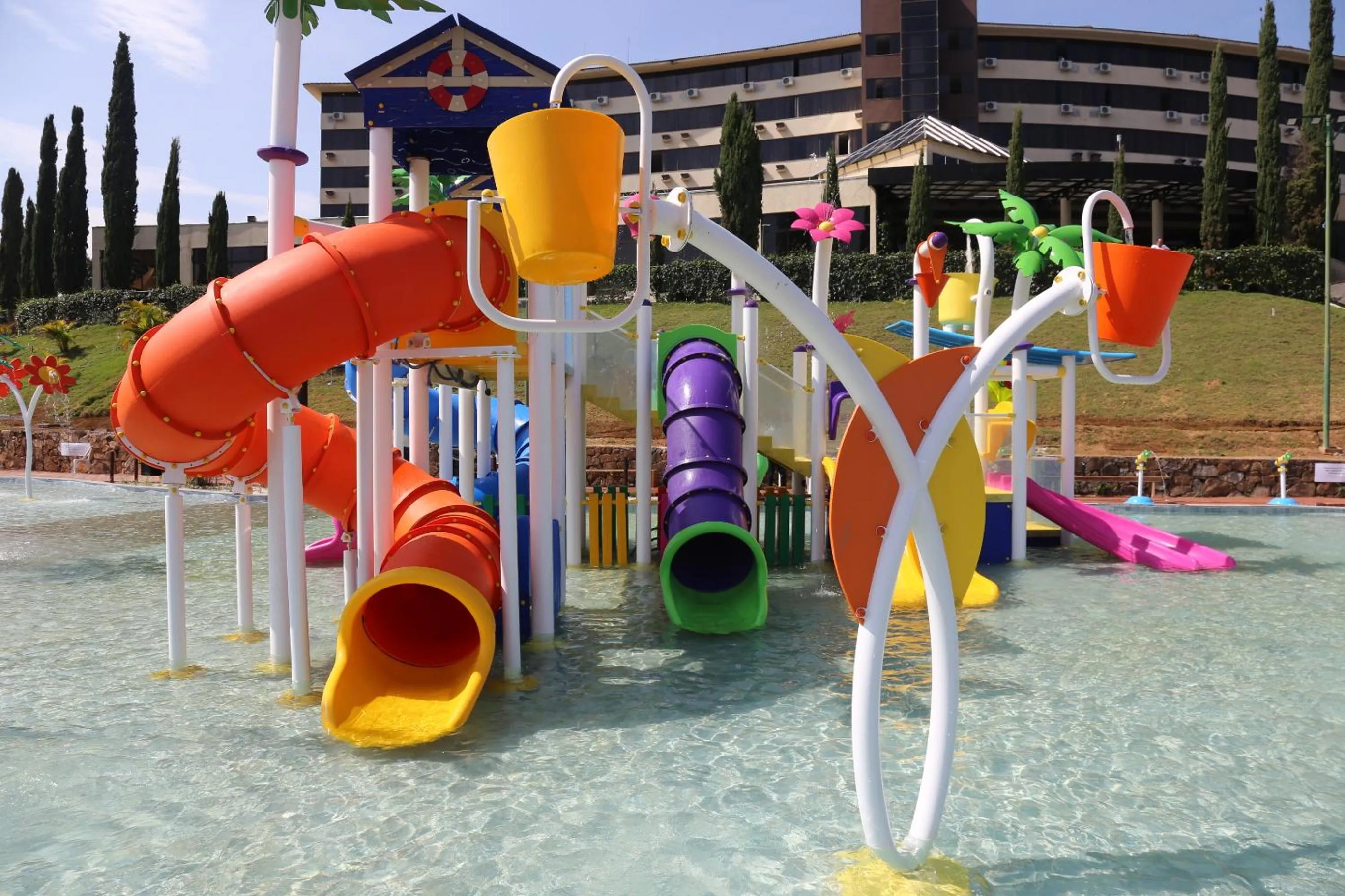 Aqua park in Hotel Golden Park All Inclusive Poços de Caldas By Nacional Inn