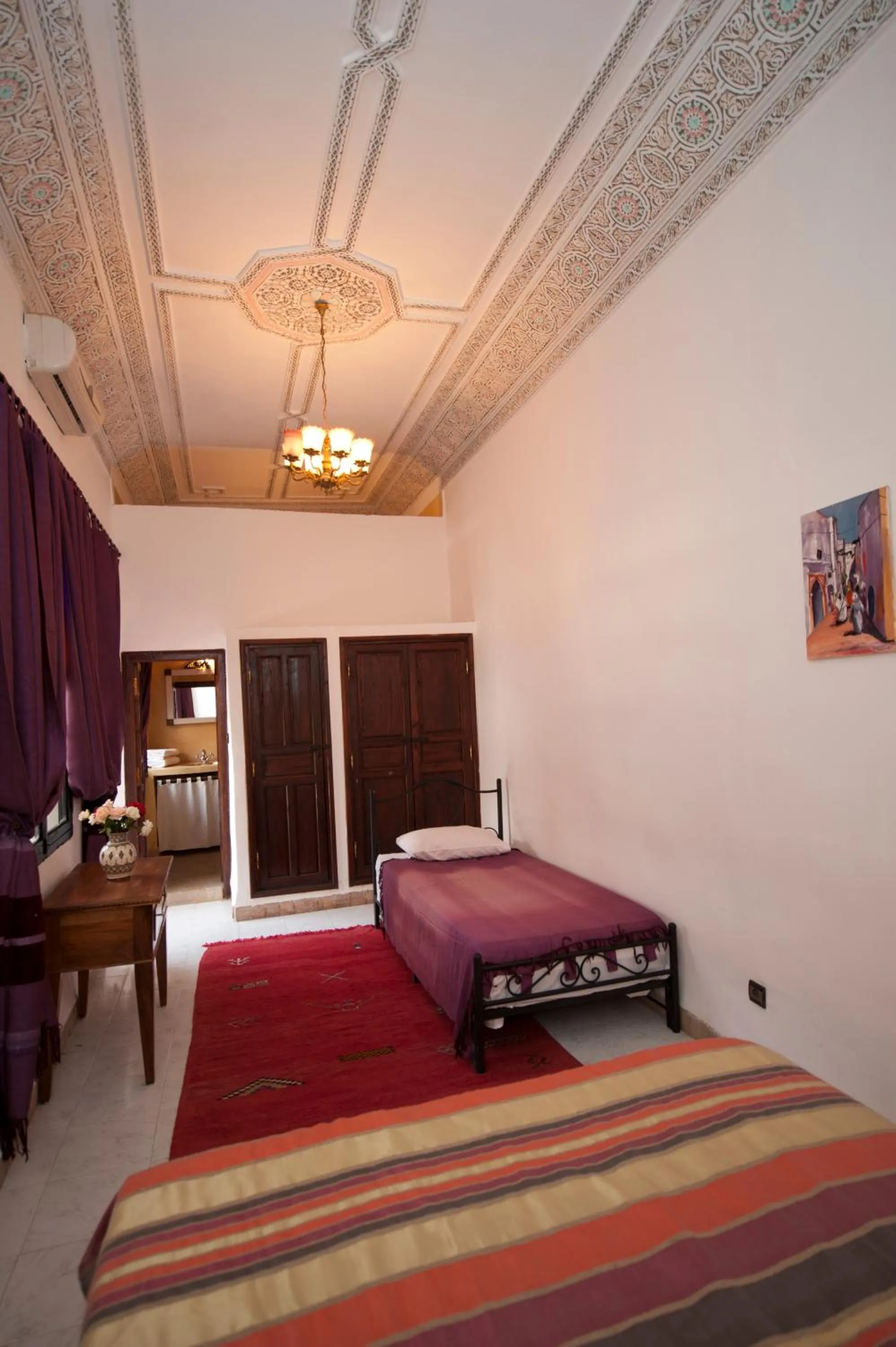 BBQ facilities, Bed in Riad Azalia