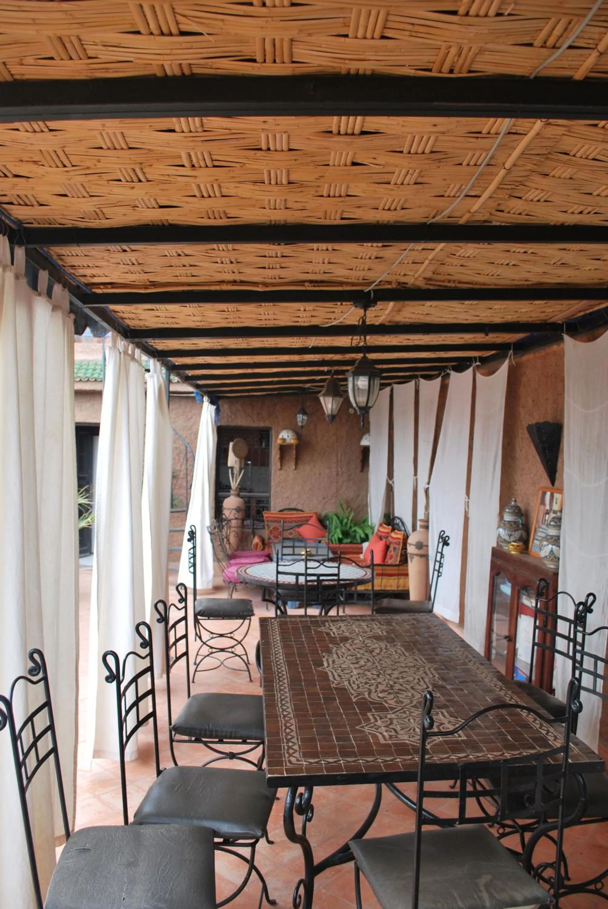Patio in Riad Azalia
