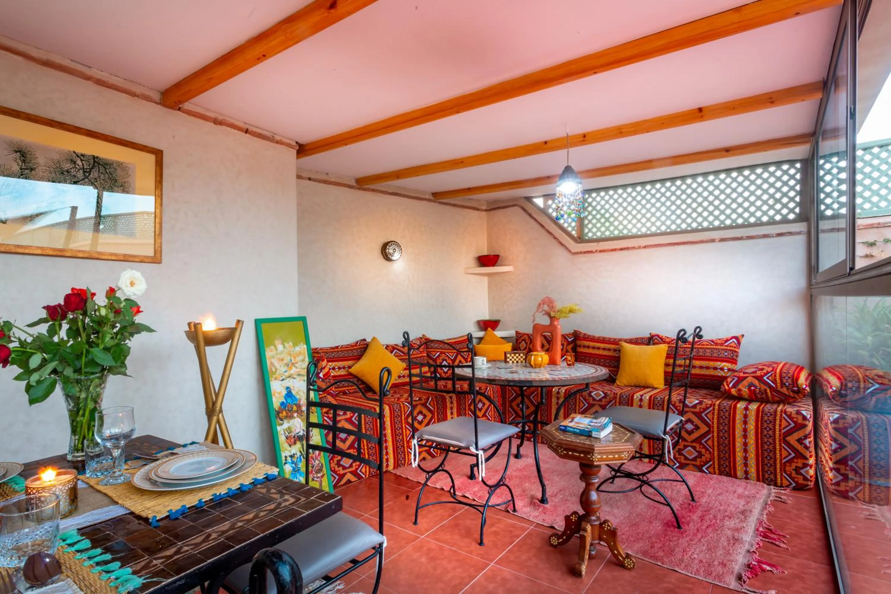 Patio in Riad Azalia