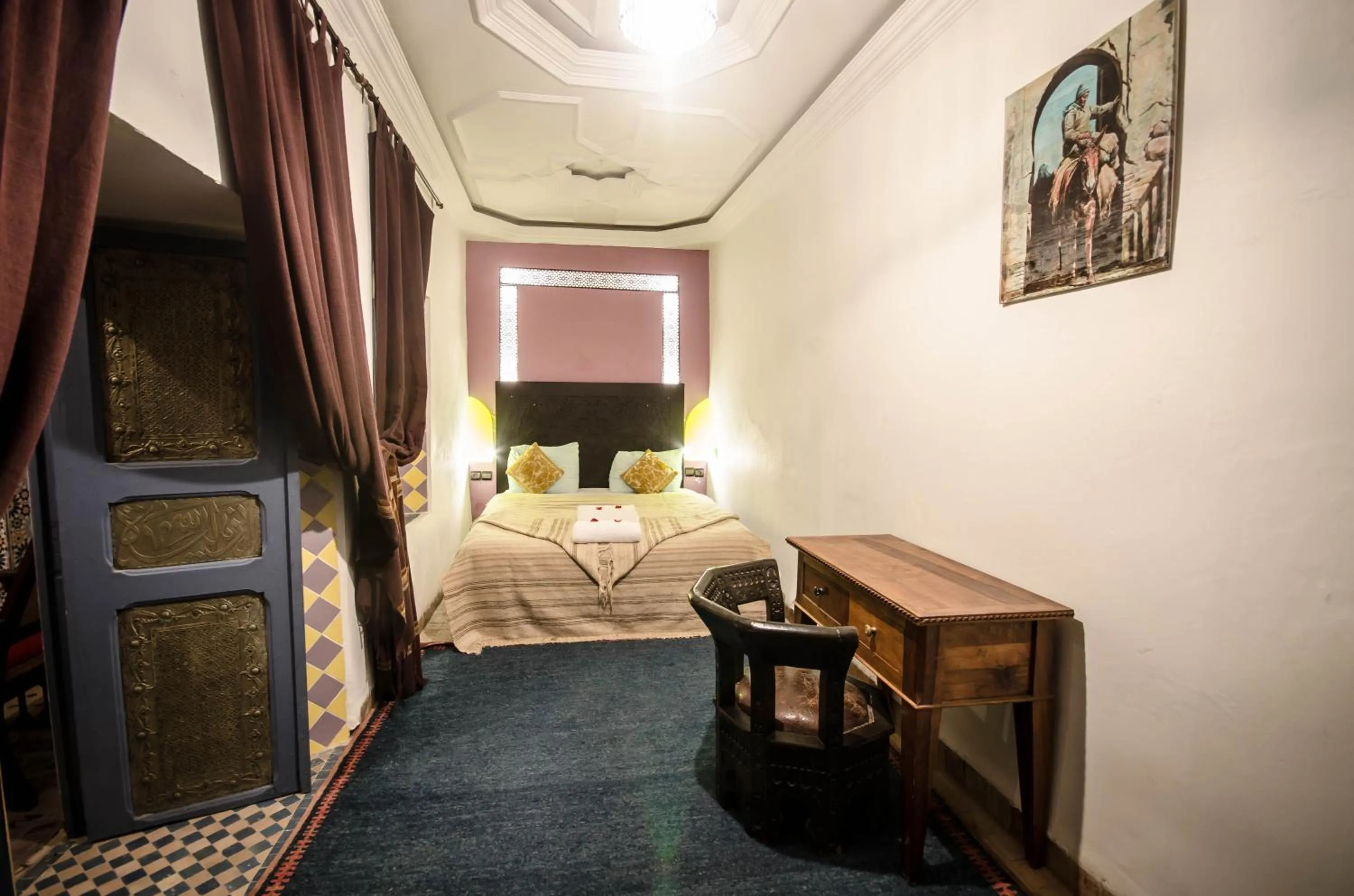 Bedroom, Bed in Riad Azalia