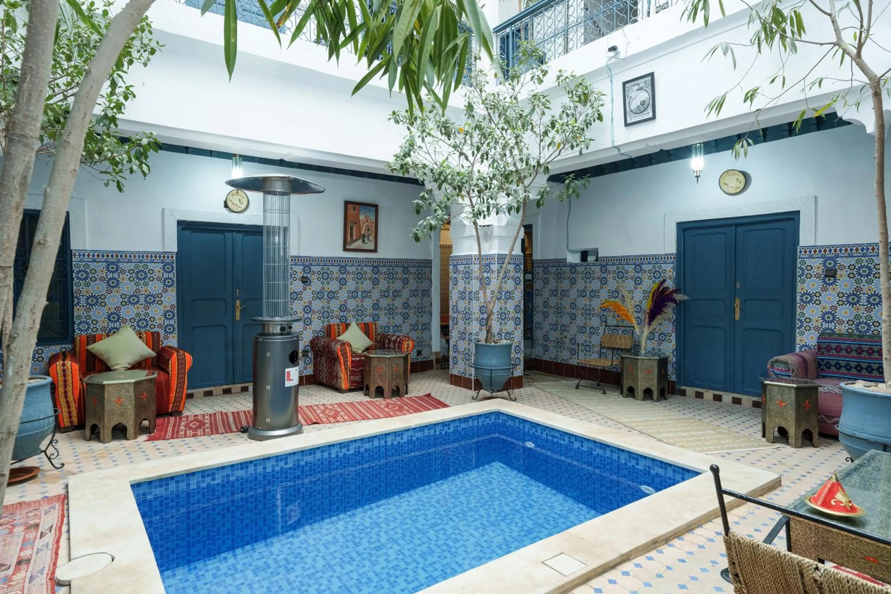 Patio in Riad Azalia