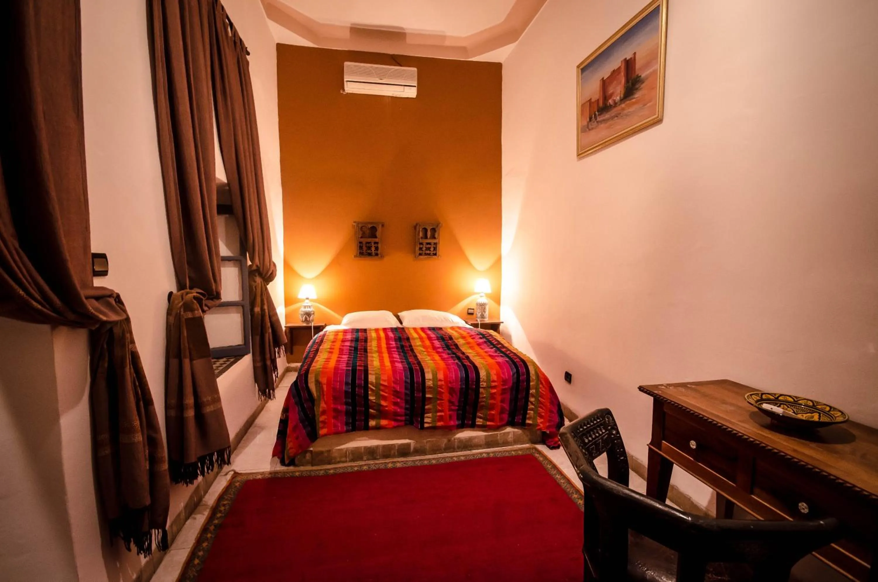 Bedroom, Bed in Riad Azalia