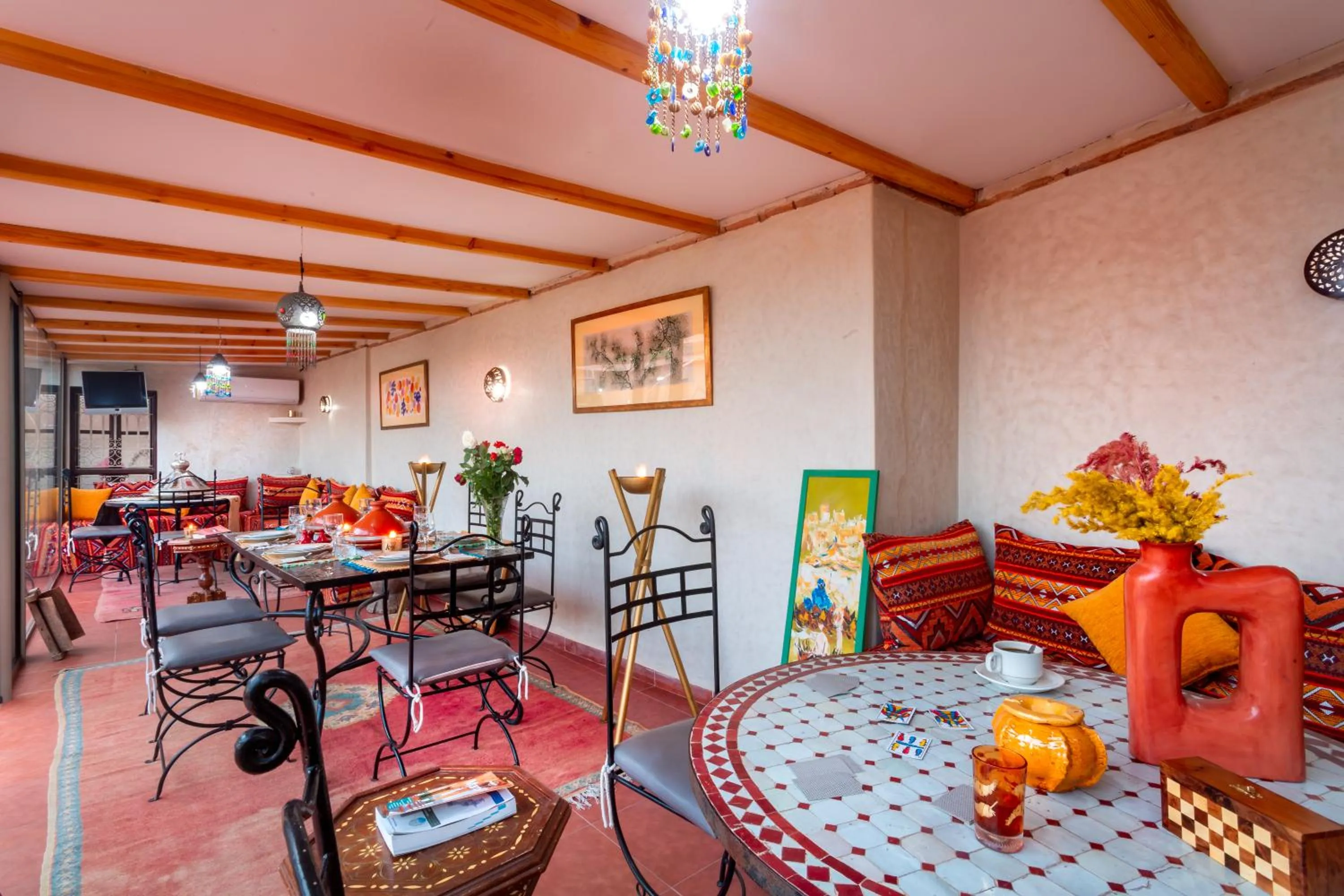 Patio in Riad Azalia