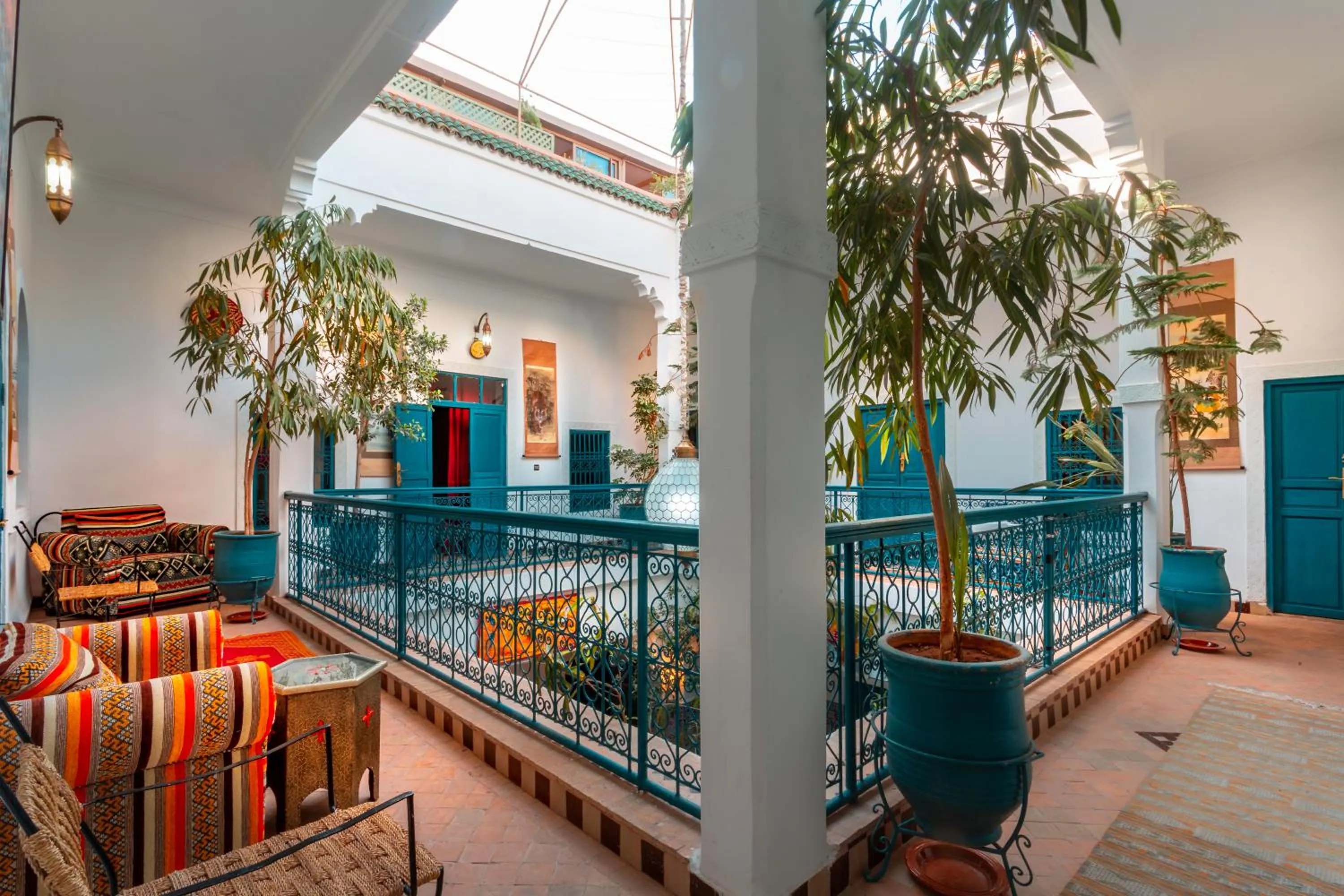 Patio in Riad Azalia