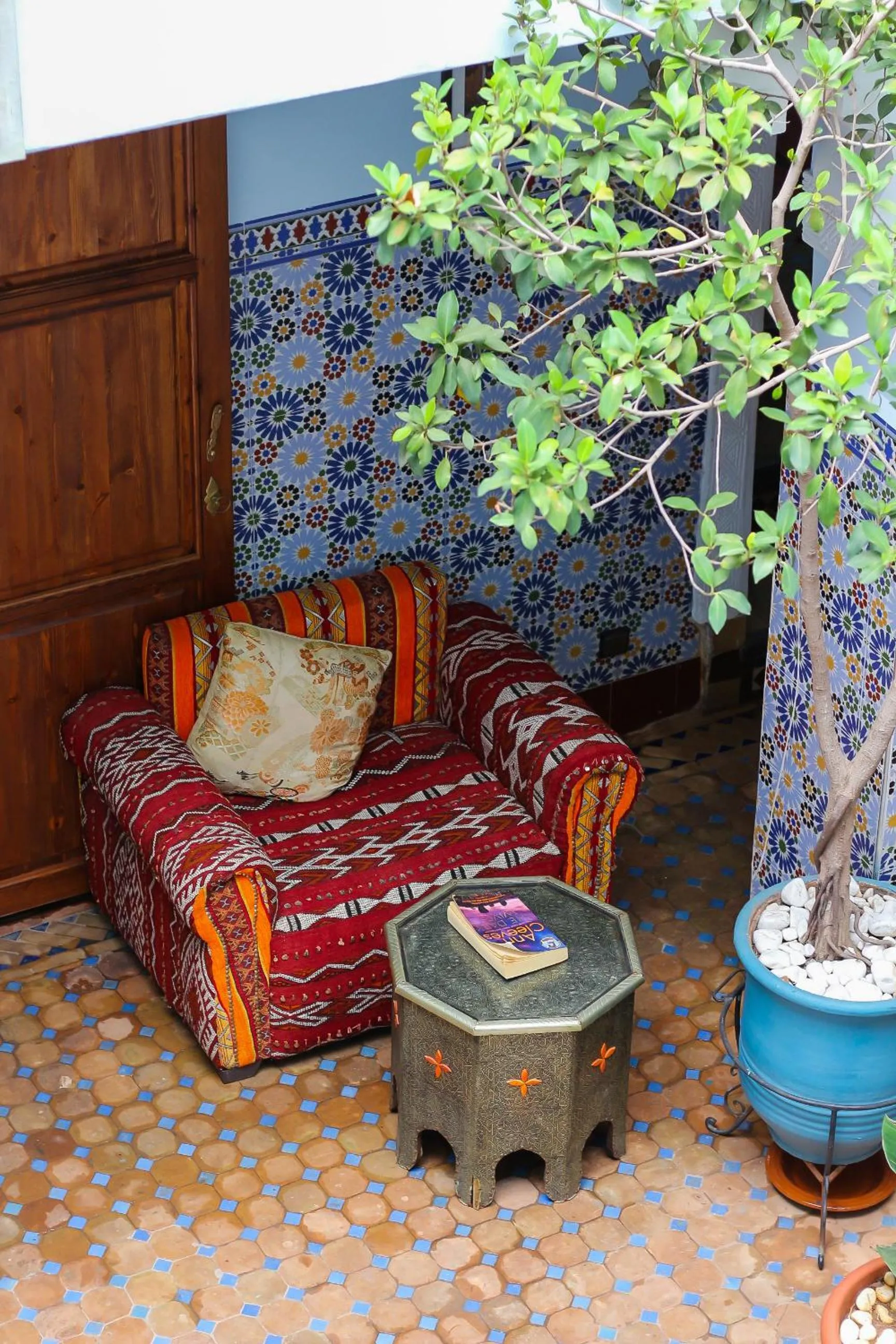 Garden in Riad Azalia