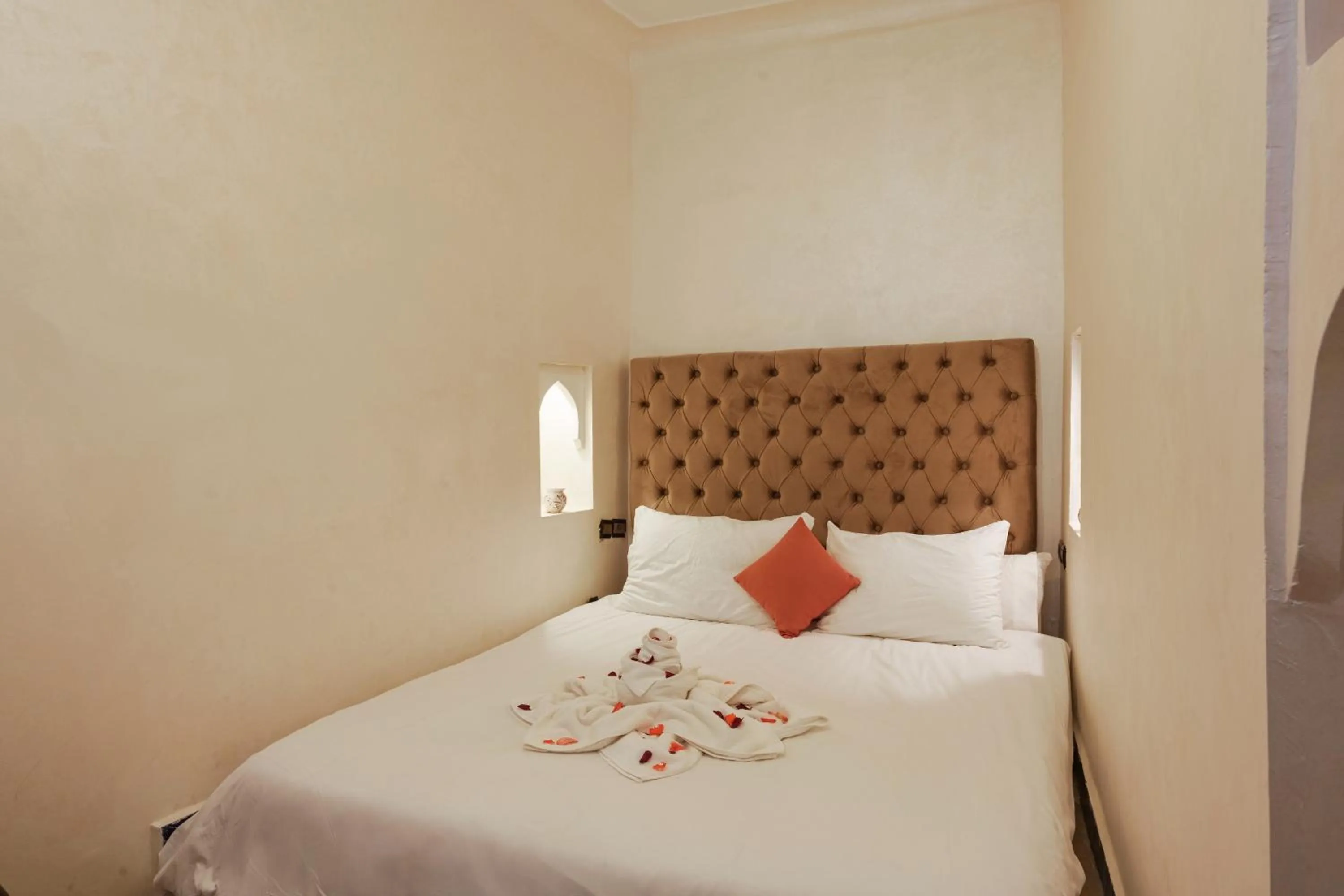 Bed in Riad Azalia