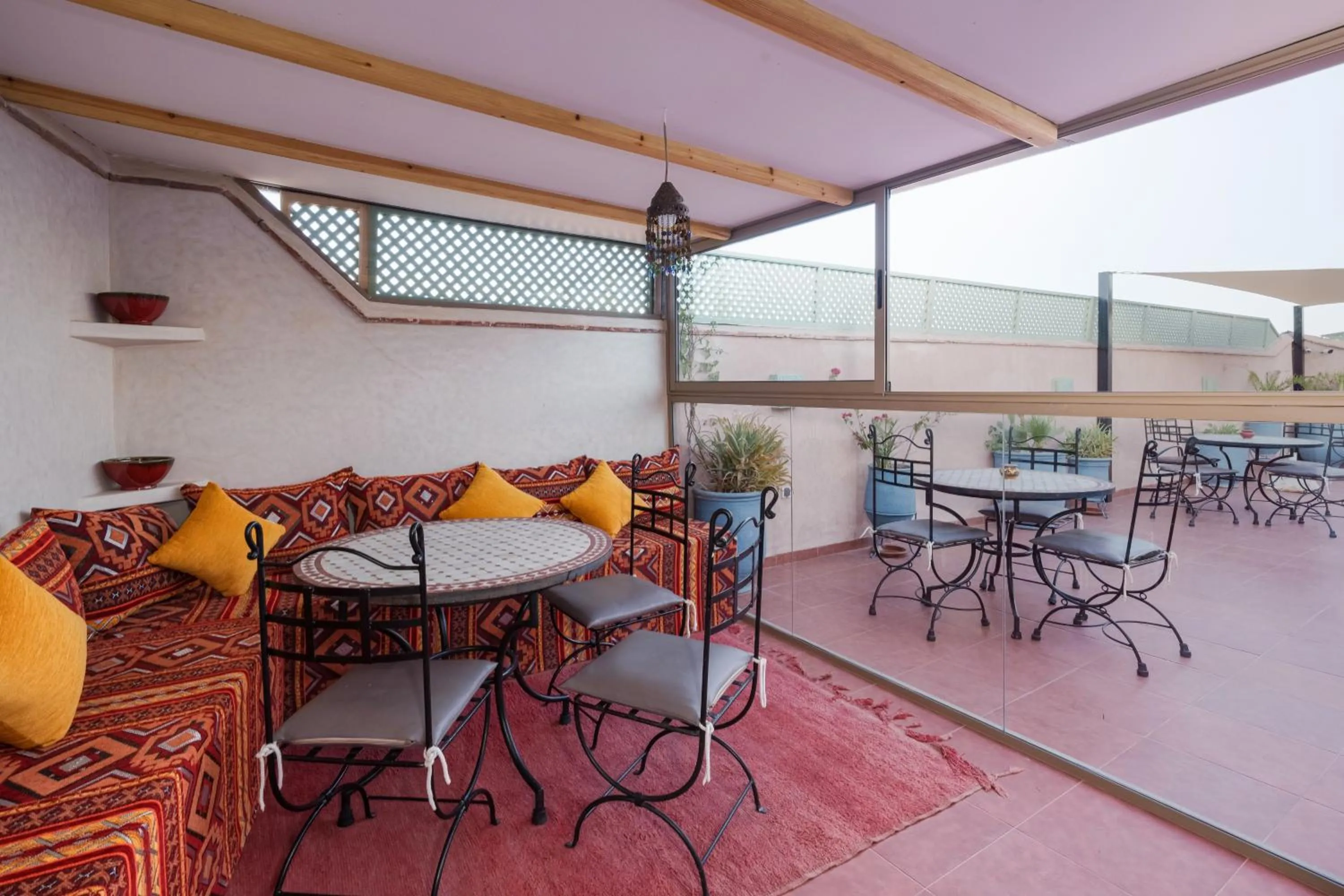 Patio in Riad Azalia