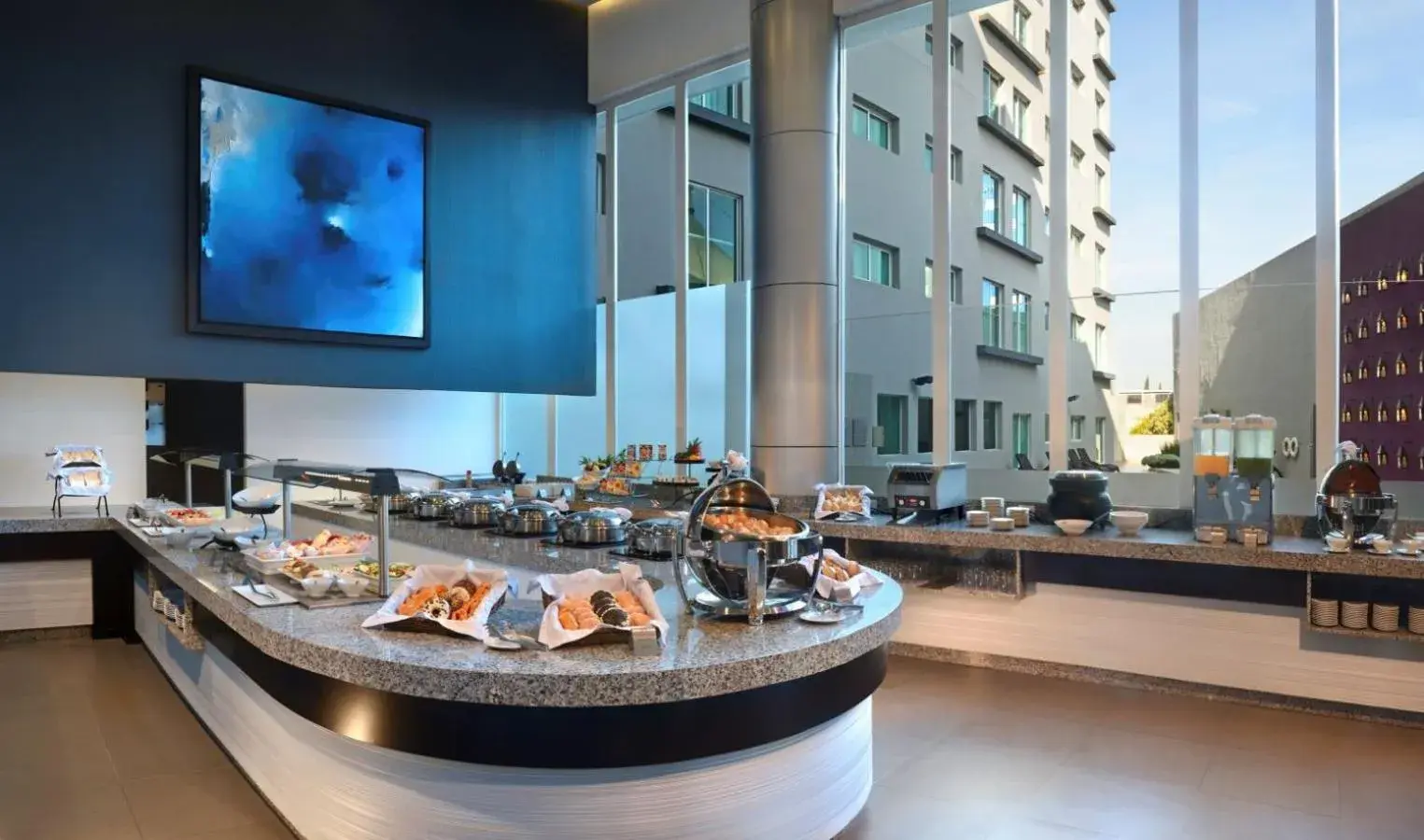 Buffet breakfast in HS HOTSSON Smart León Centro Max Buffet breakfast in HS HOTSSON Smart León Centro Max