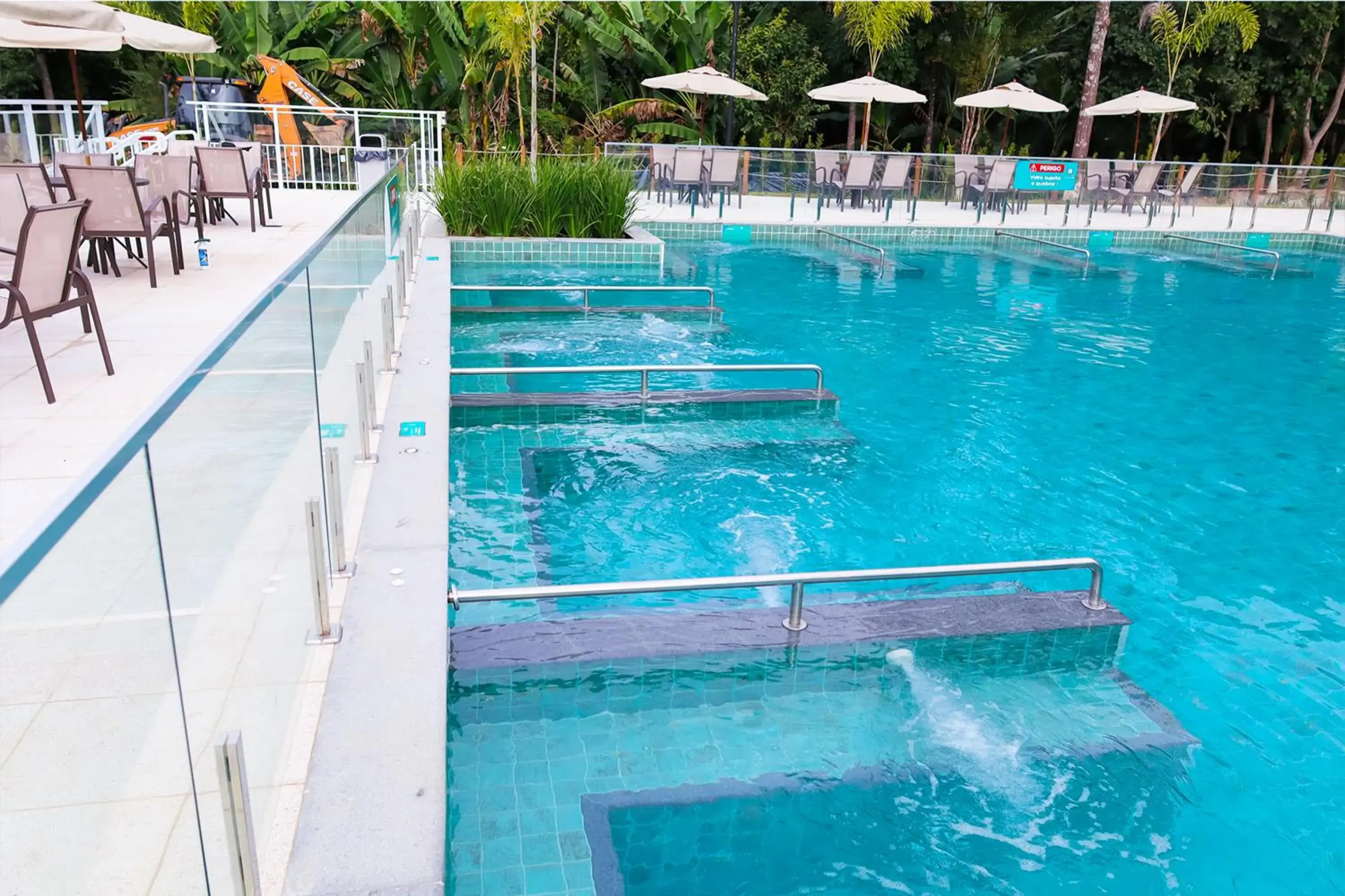 Swimming pool in Hotel Vilage Inn All Inclusive Poços de Caldas By Nacional Inn Swimming pool in Hotel Vilage Inn All Inclusive Poços de Caldas By Nacional Inn