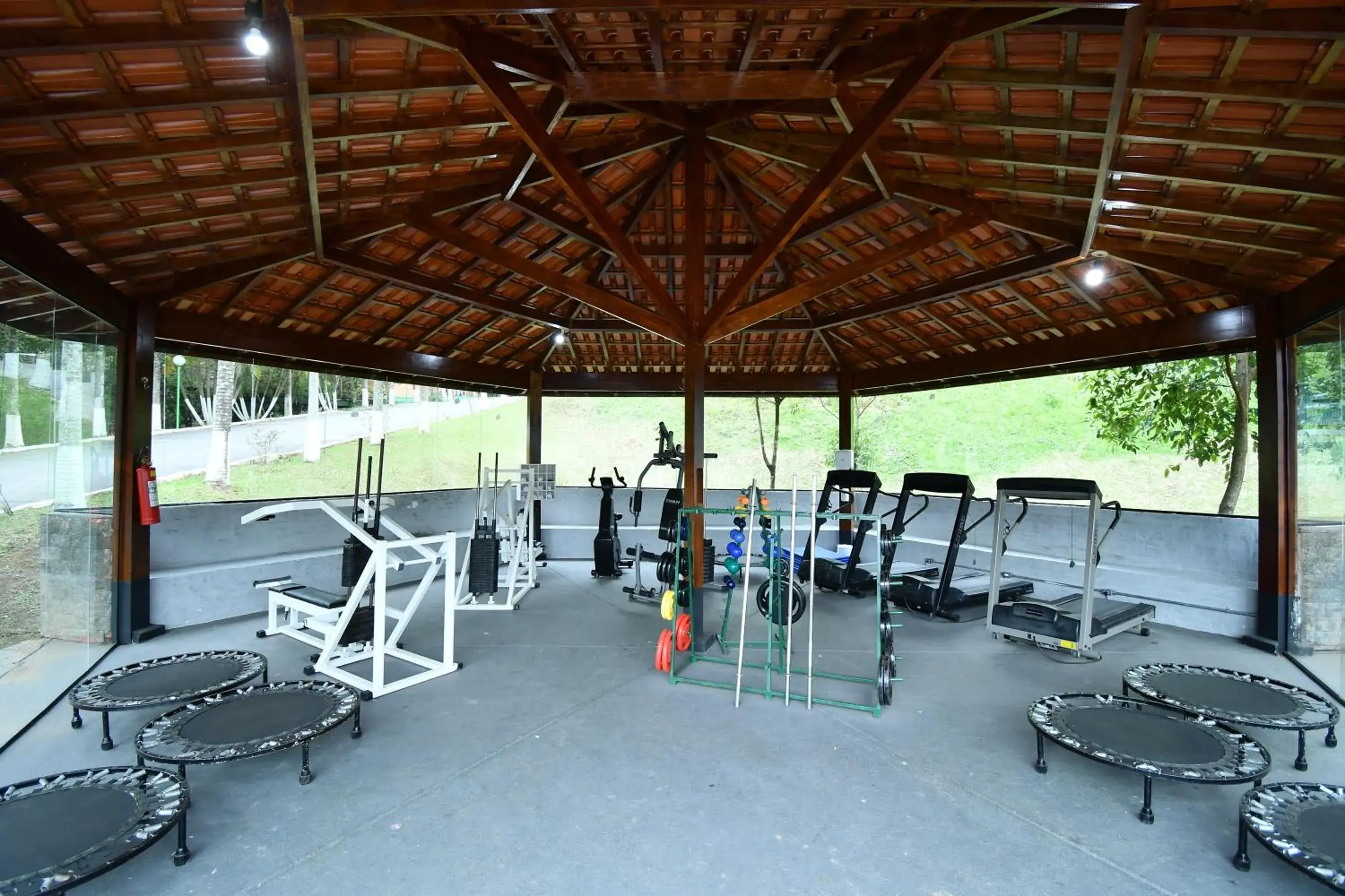 Fitness centre/facilities in Hotel Vilage Inn All Inclusive Poços de Caldas By Nacional Inn Fitness centre/facilities in Hotel Vilage Inn All Inclusive Poços de Caldas By Nacional Inn