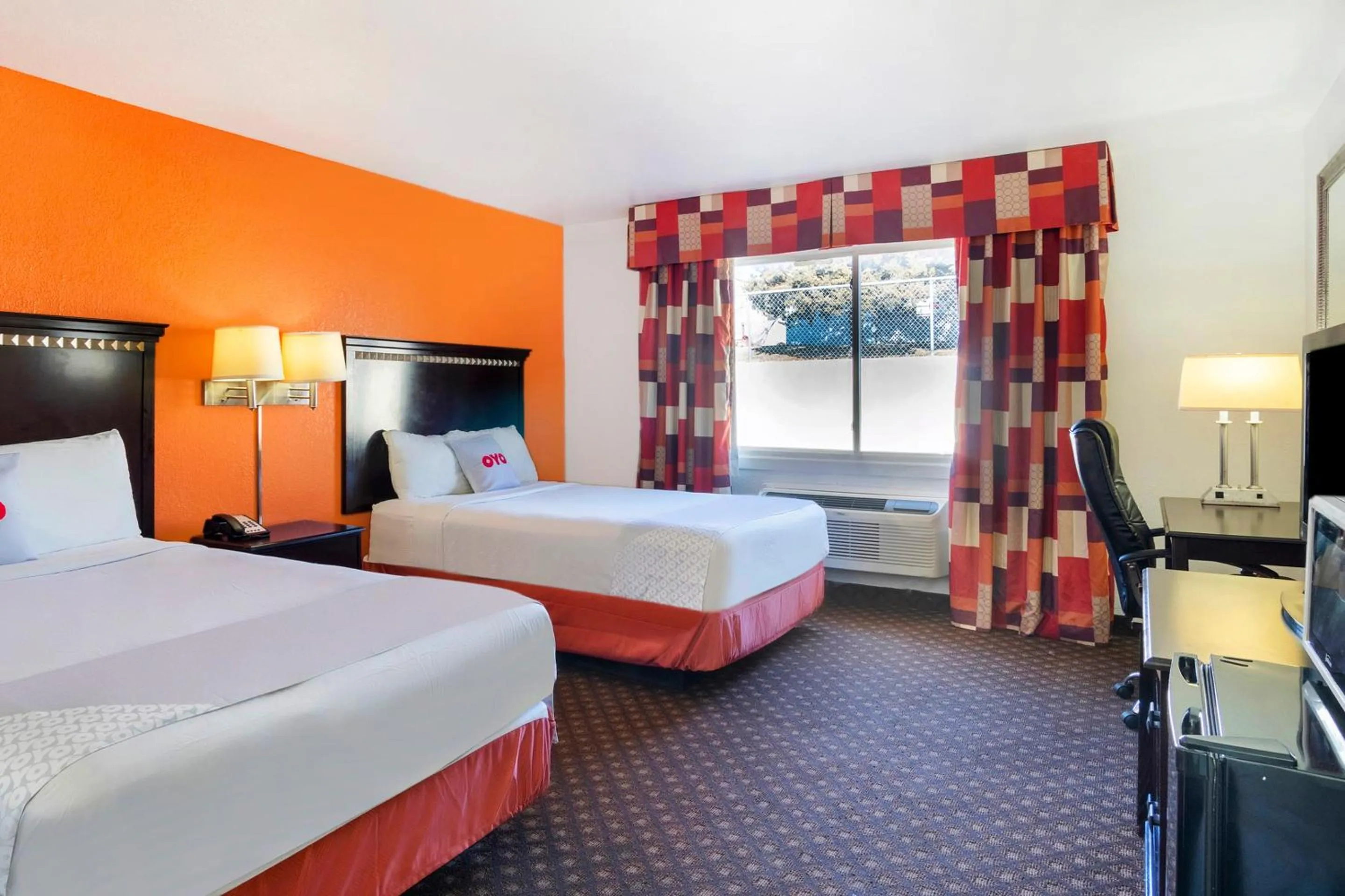 Bedroom, Bed in OYO Townhouse Dodge City KS