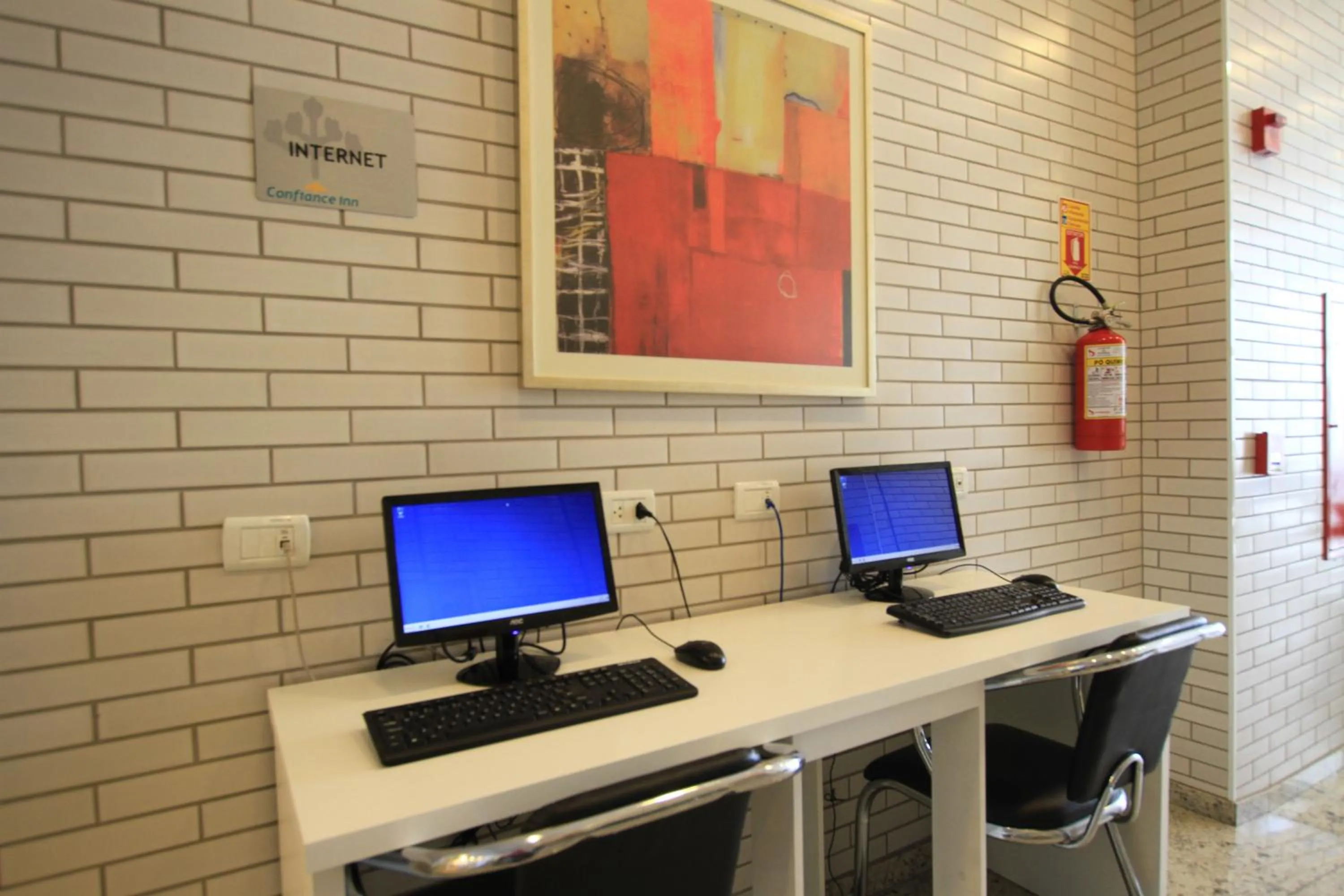 Lobby or reception in Hotel Confiance Prime Batel