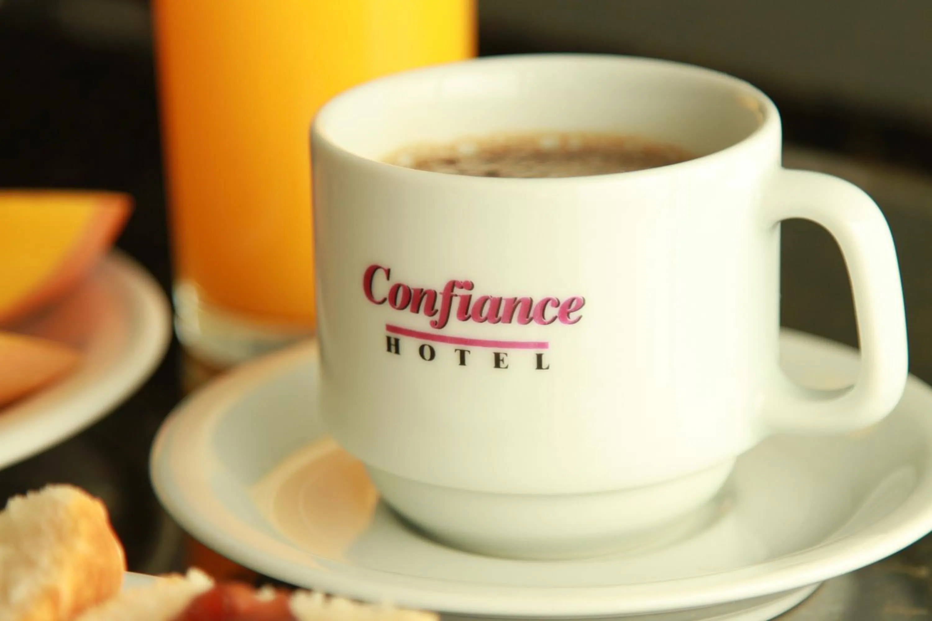 Buffet breakfast in Hotel Confiance Prime Batel