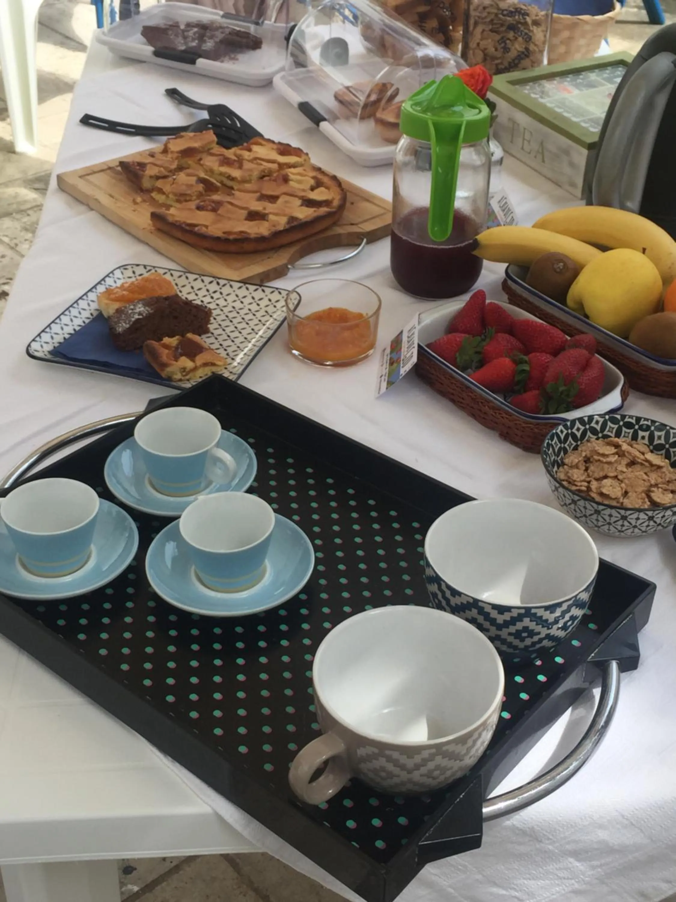 Buffet breakfast in A casa di Gio