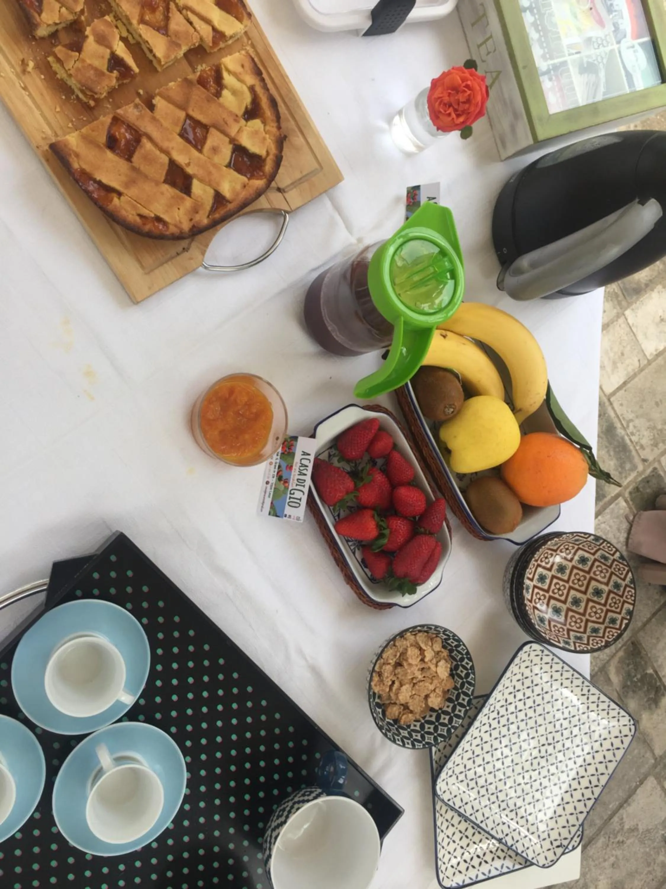 Buffet breakfast in A casa di Gio