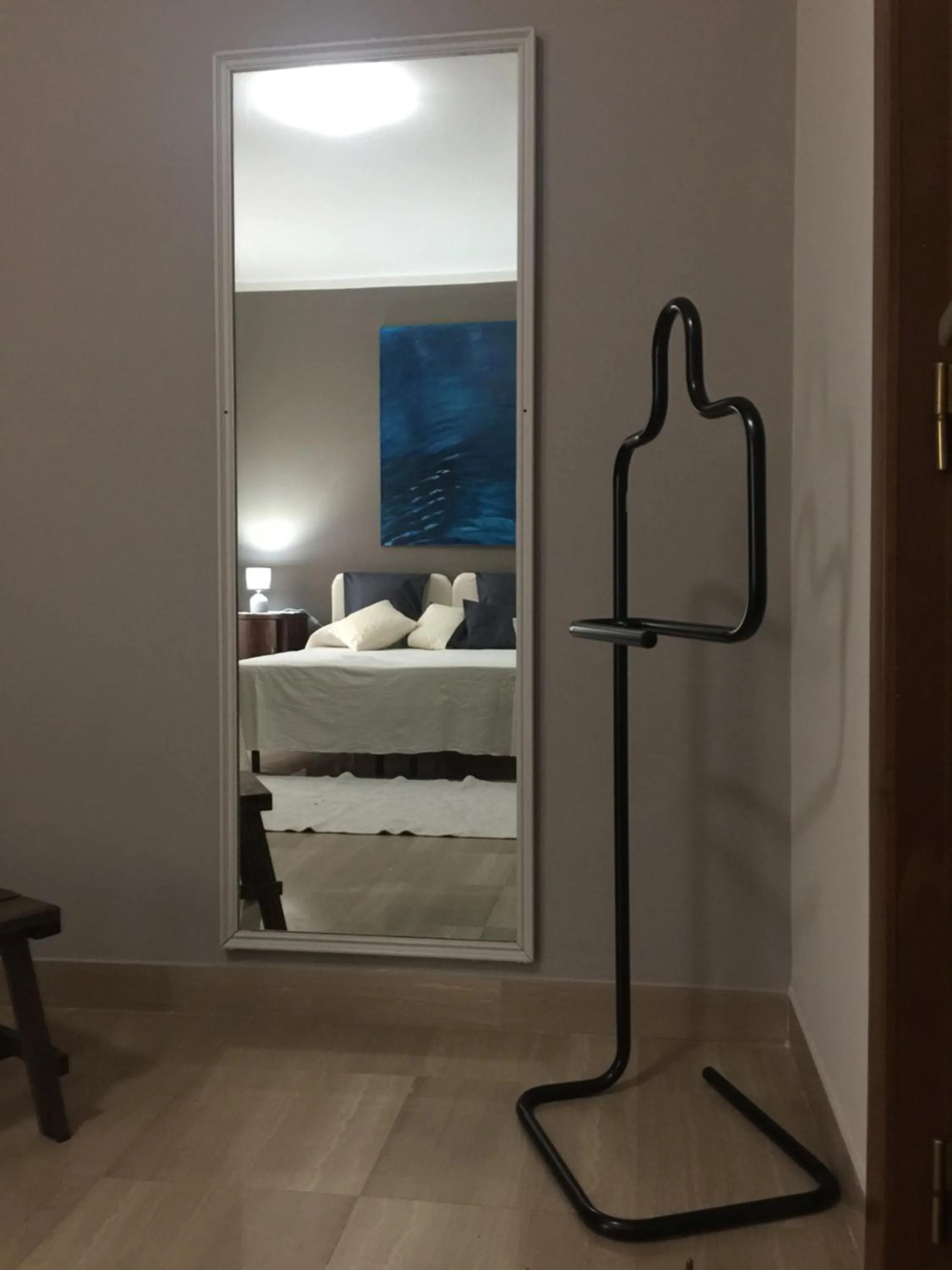 Bathroom, Bed in A casa di Gio