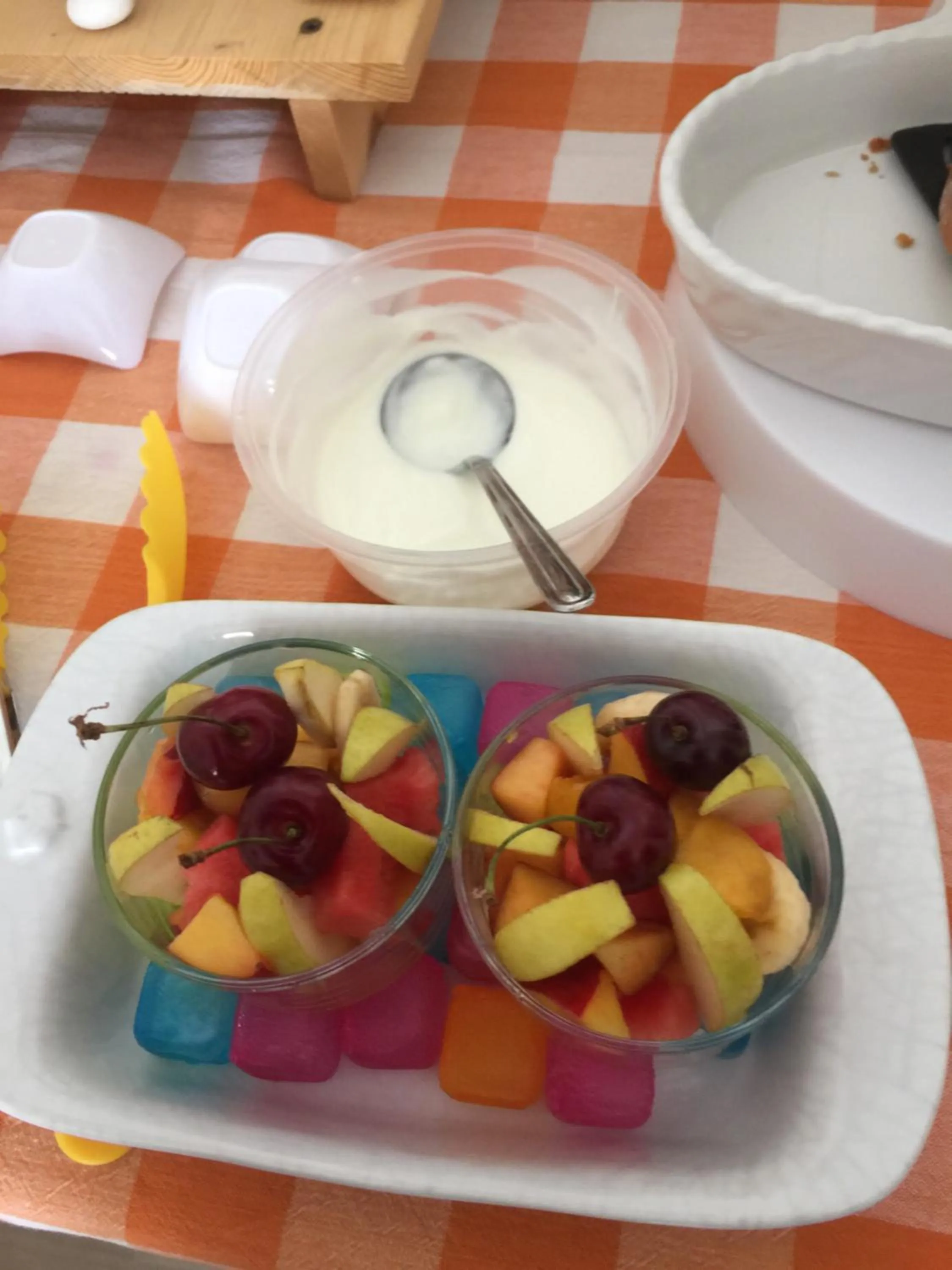 Food and drinks in A casa di Gio