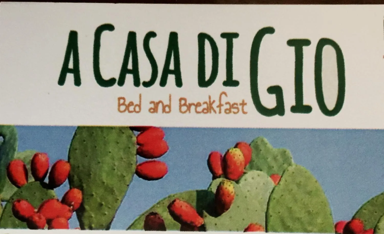 Property logo or sign in A casa di Gio