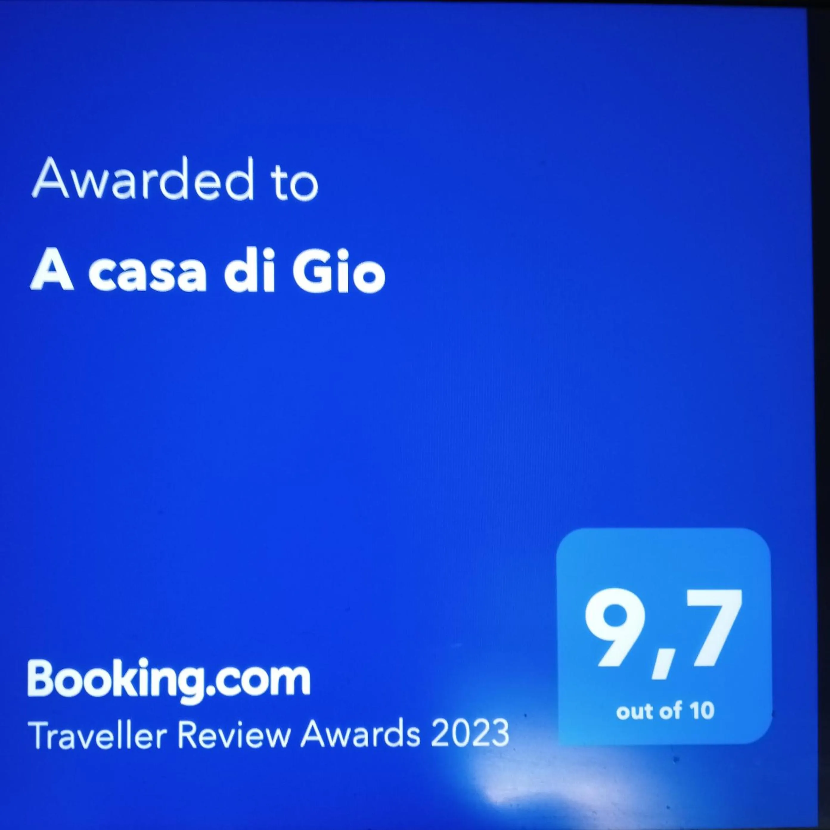 Logo/Certificate/Sign in A casa di Gio