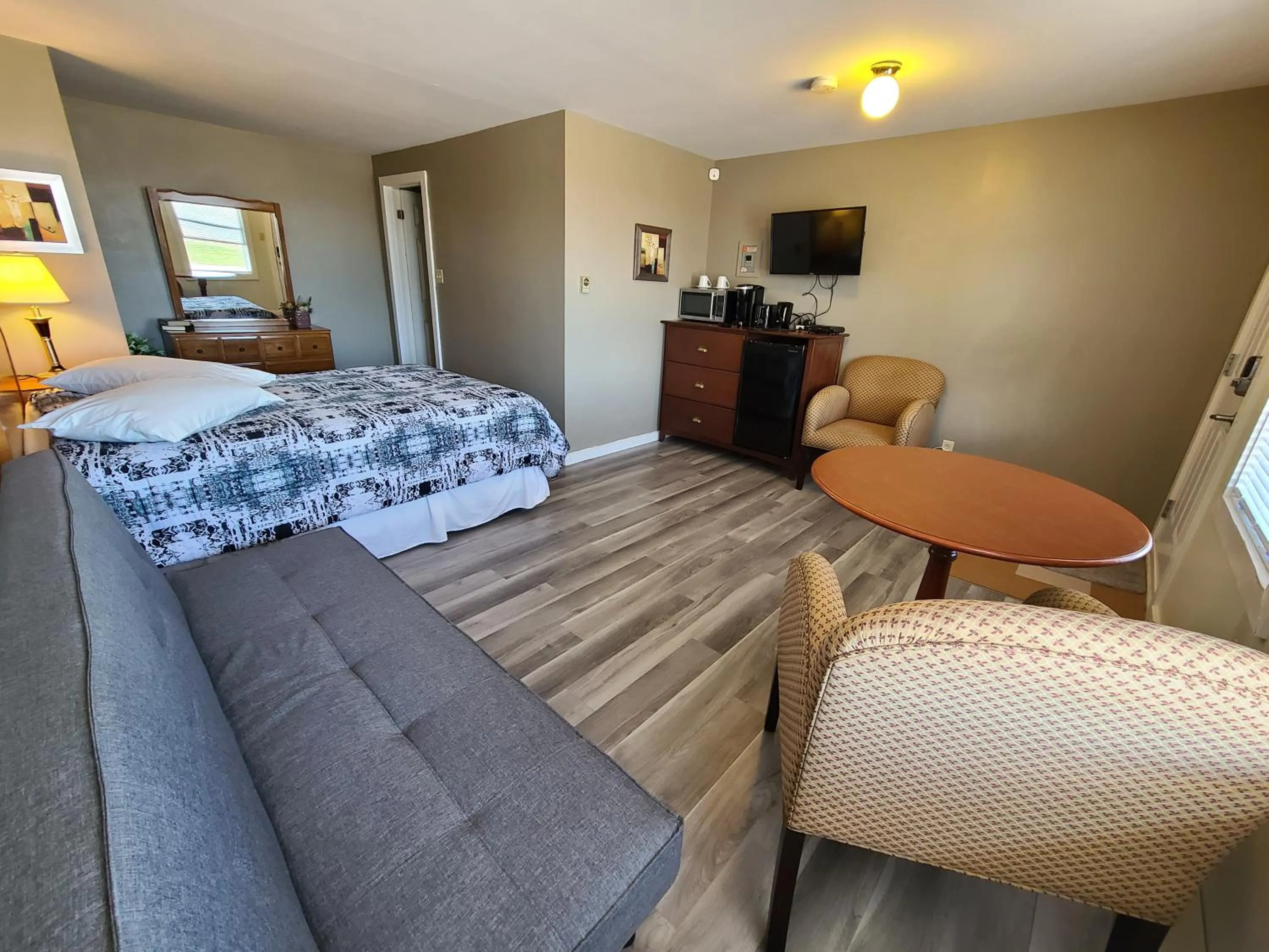 Bed in Bouctouche Bay Inn