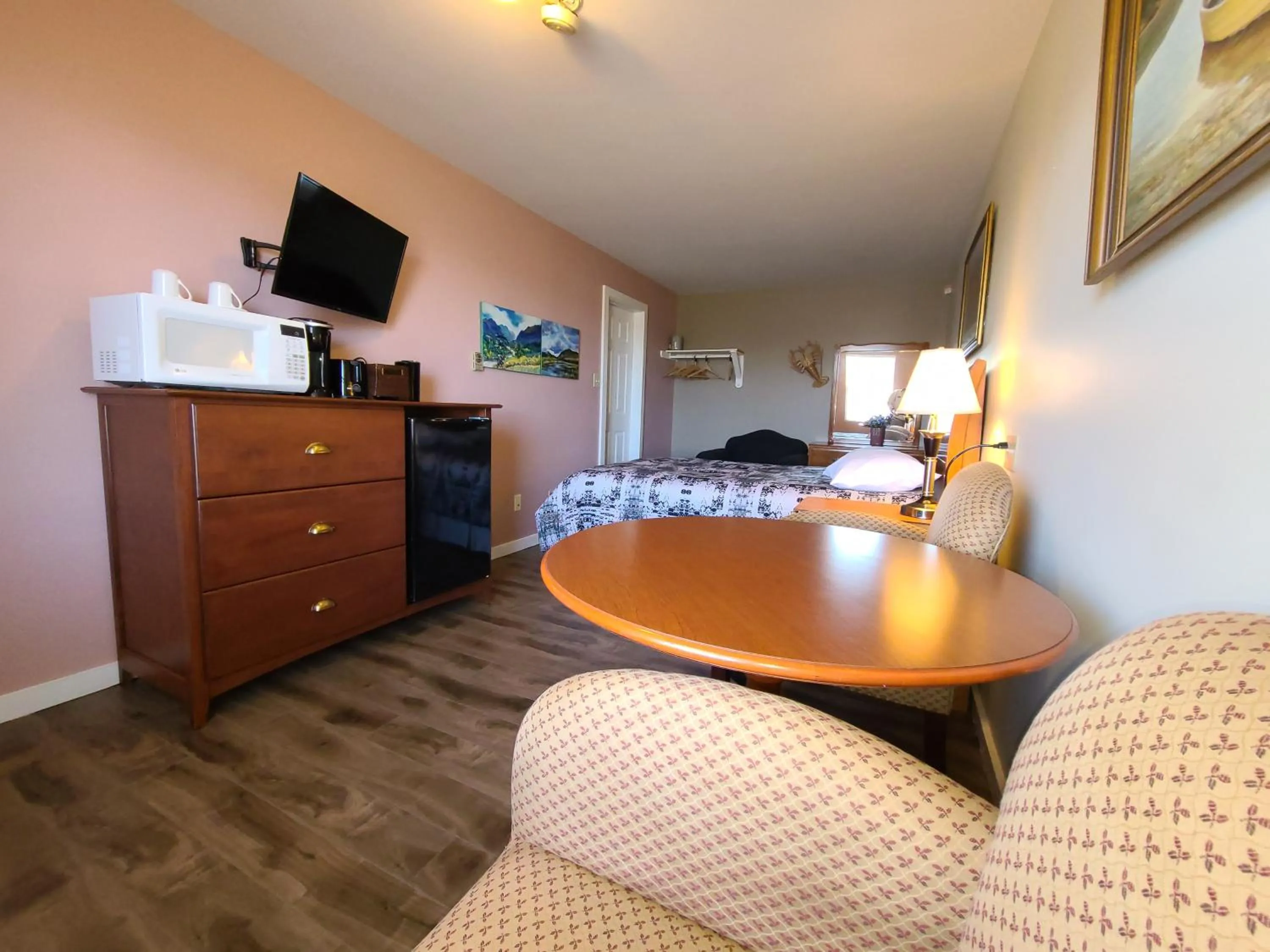 Bed in Bouctouche Bay Inn