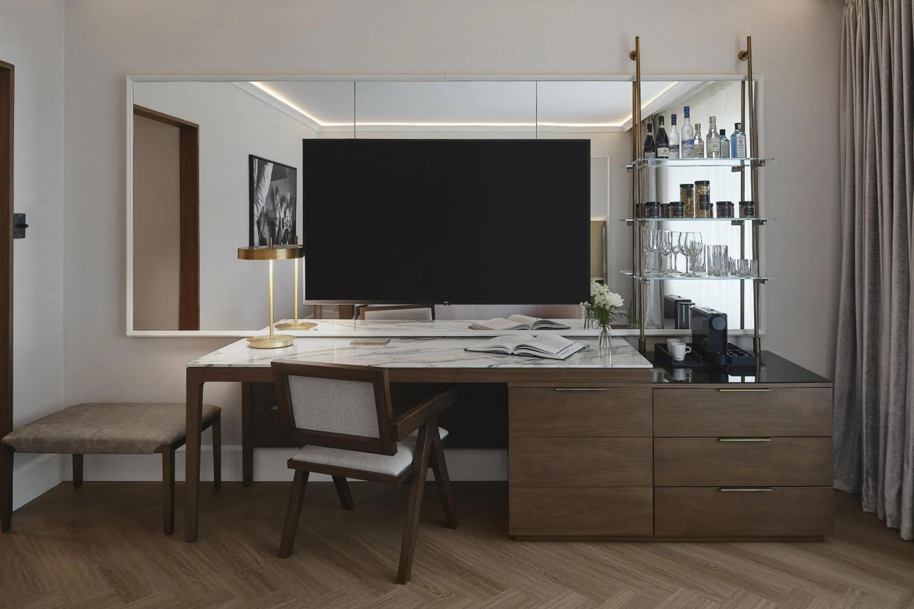 Bedroom in Vogue Hotel Montreal Downtown, Curio Collection by Hilton