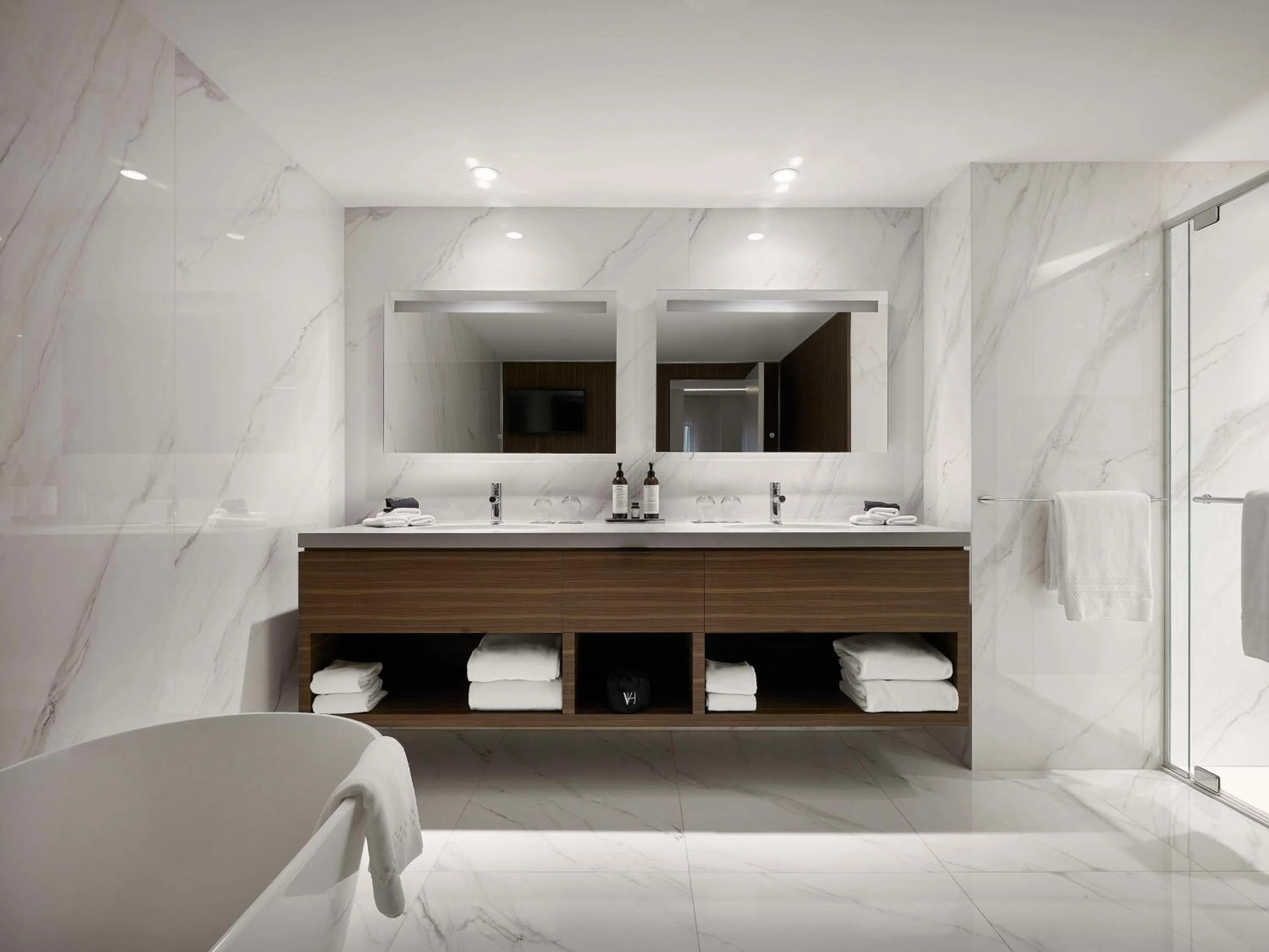 Bathroom in Vogue Hotel Montreal Downtown, Curio Collection by Hilton