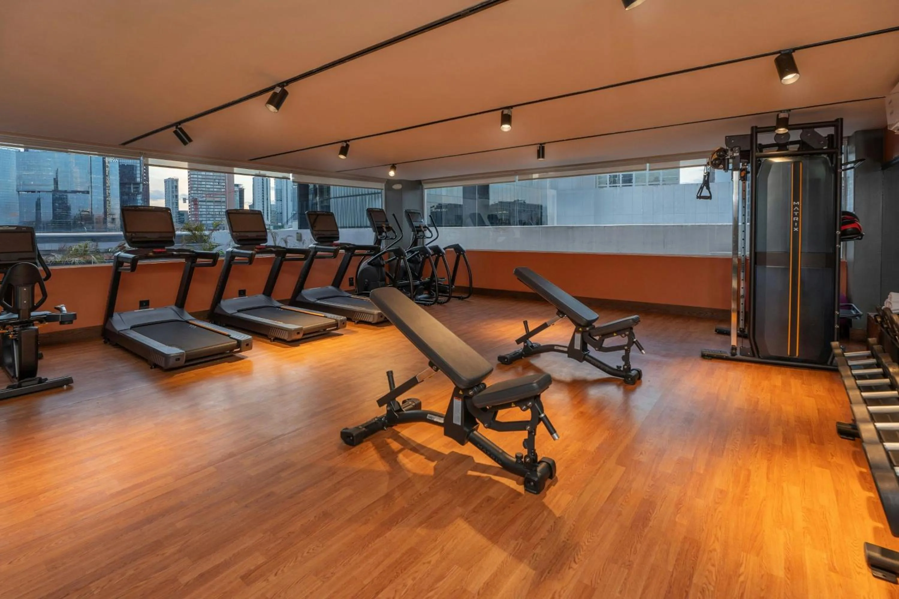 Fitness centre/facilities in Courtyard by Marriott Guadalajara Andares