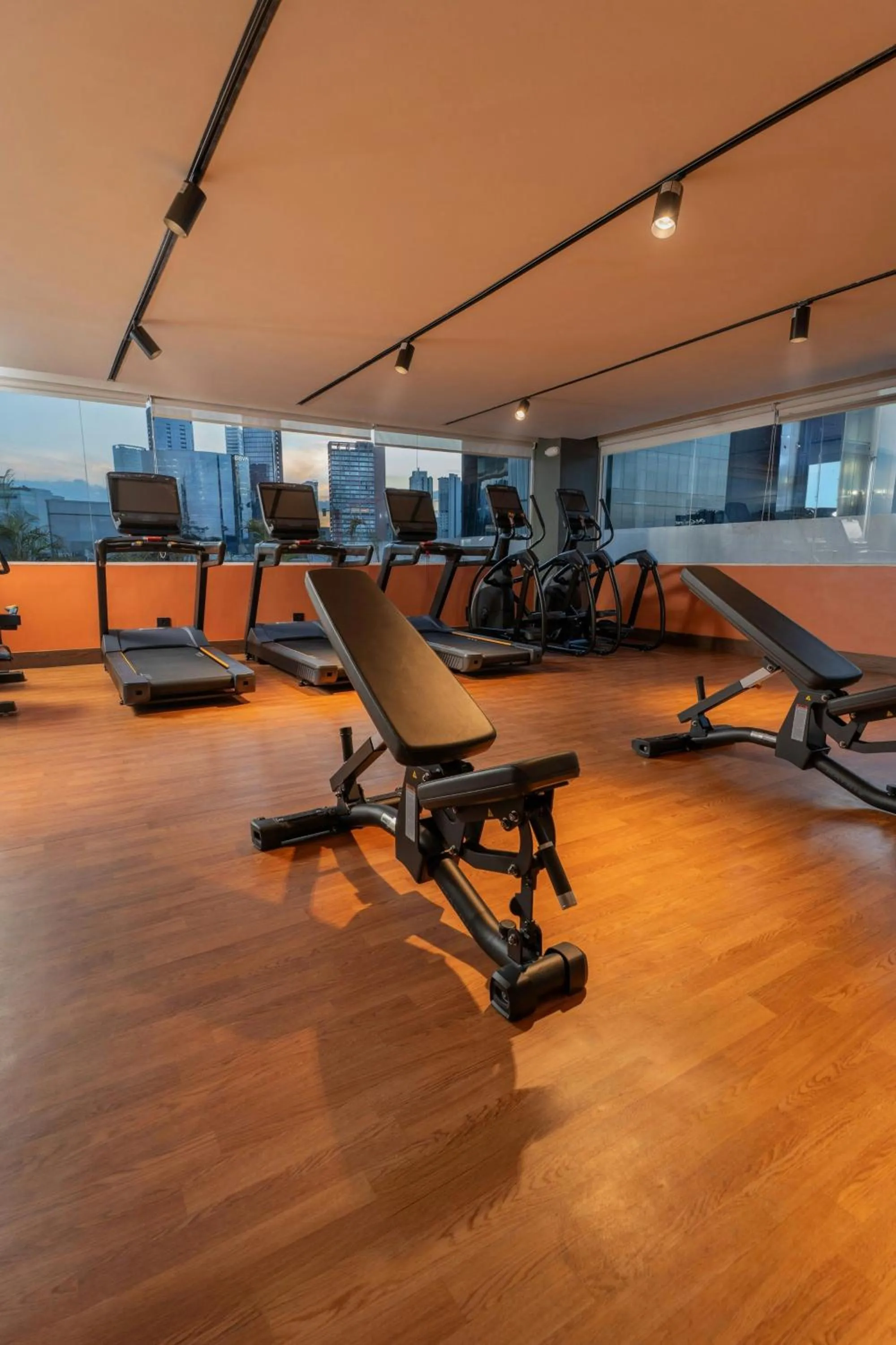 Fitness centre/facilities in Courtyard by Marriott Guadalajara Andares
