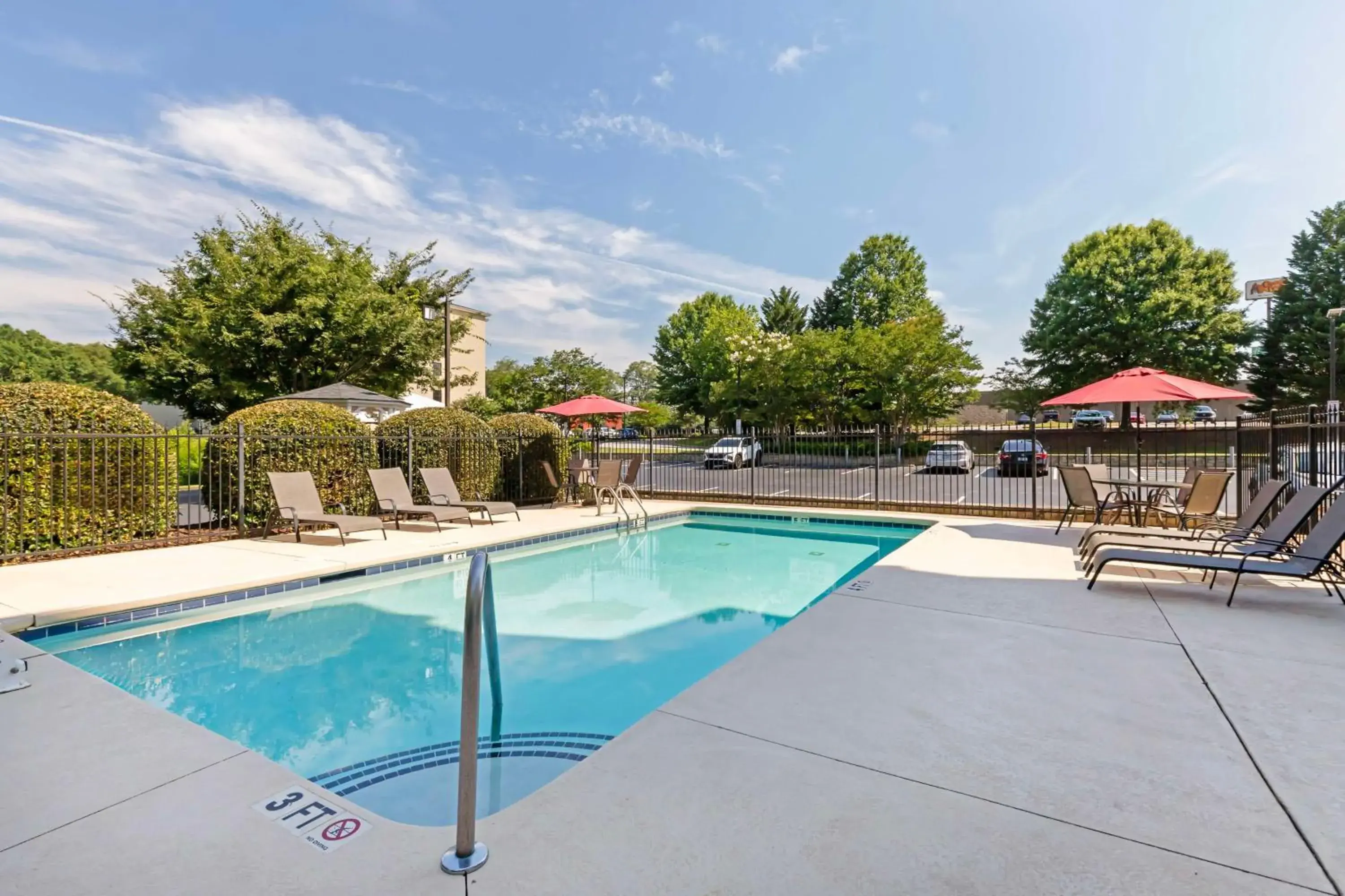 Pool view in Best Western Plus Greenville South Pool view in Best Western Plus Greenville South