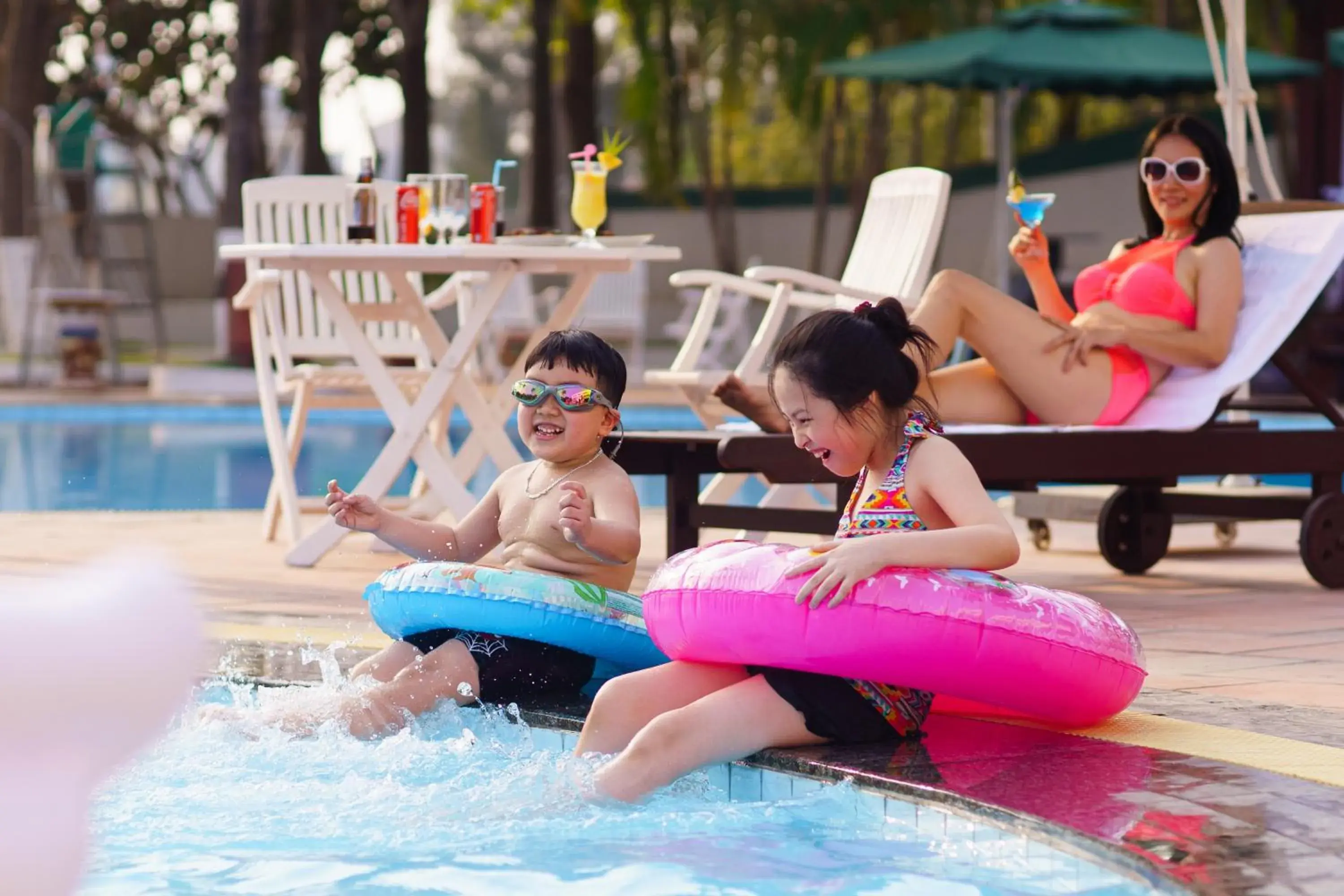 Swimming pool in Nam Cuong Hai Duong Hotel Swimming pool in Nam Cuong Hai Duong Hotel