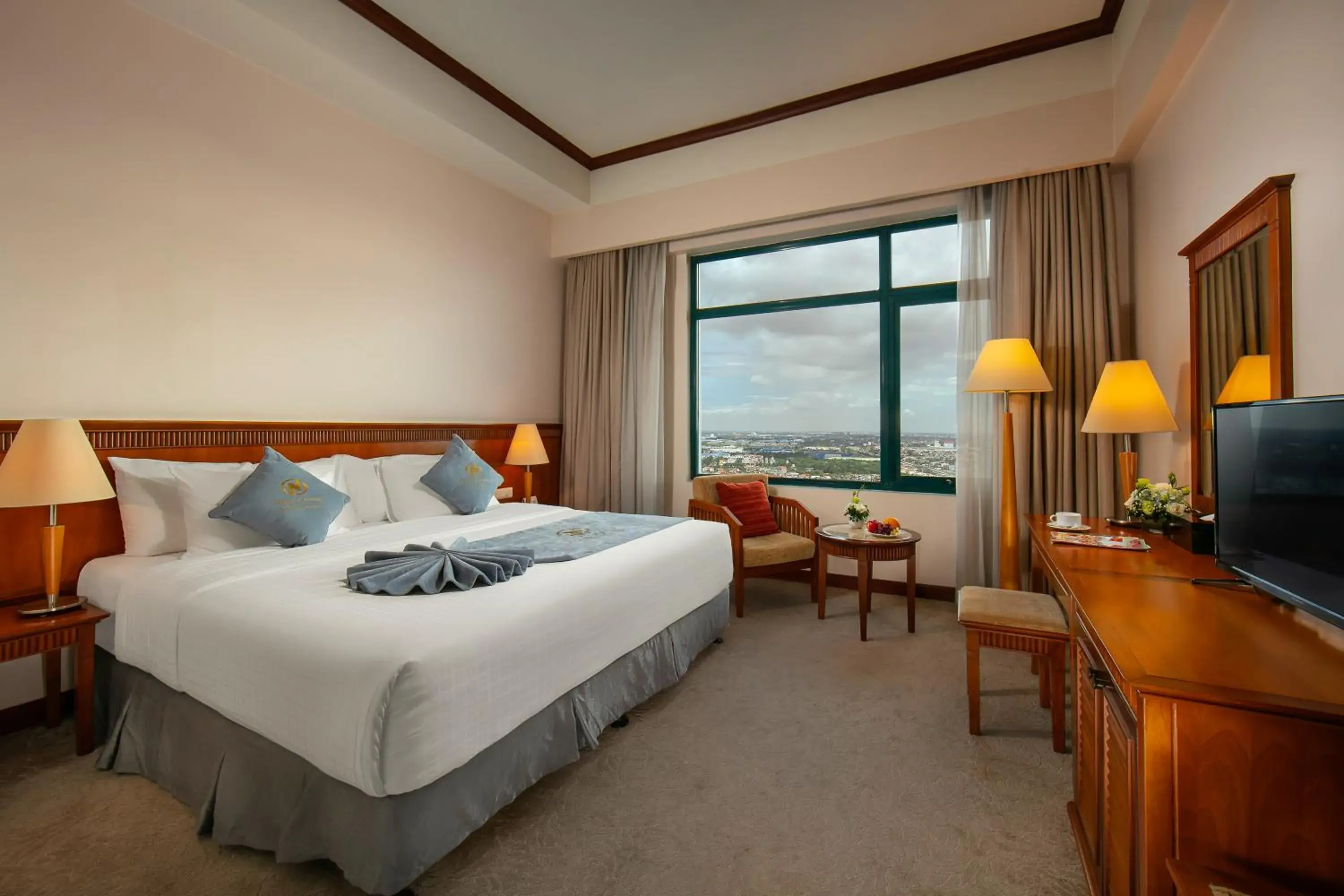 Bed in Nam Cuong Hai Duong Hotel Bed in Nam Cuong Hai Duong Hotel