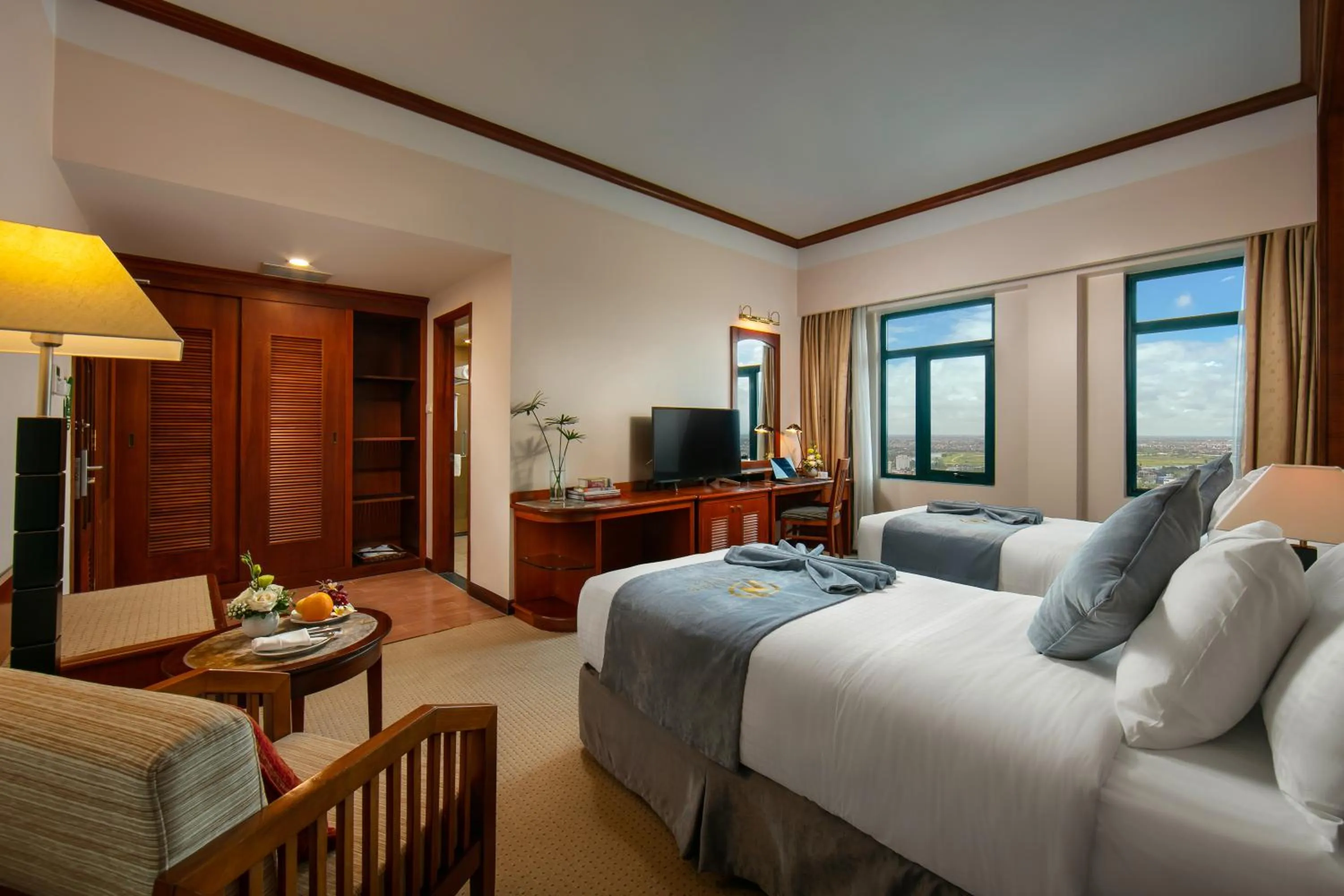 Bedroom, Bed in Nam Cuong Hai Duong Hotel