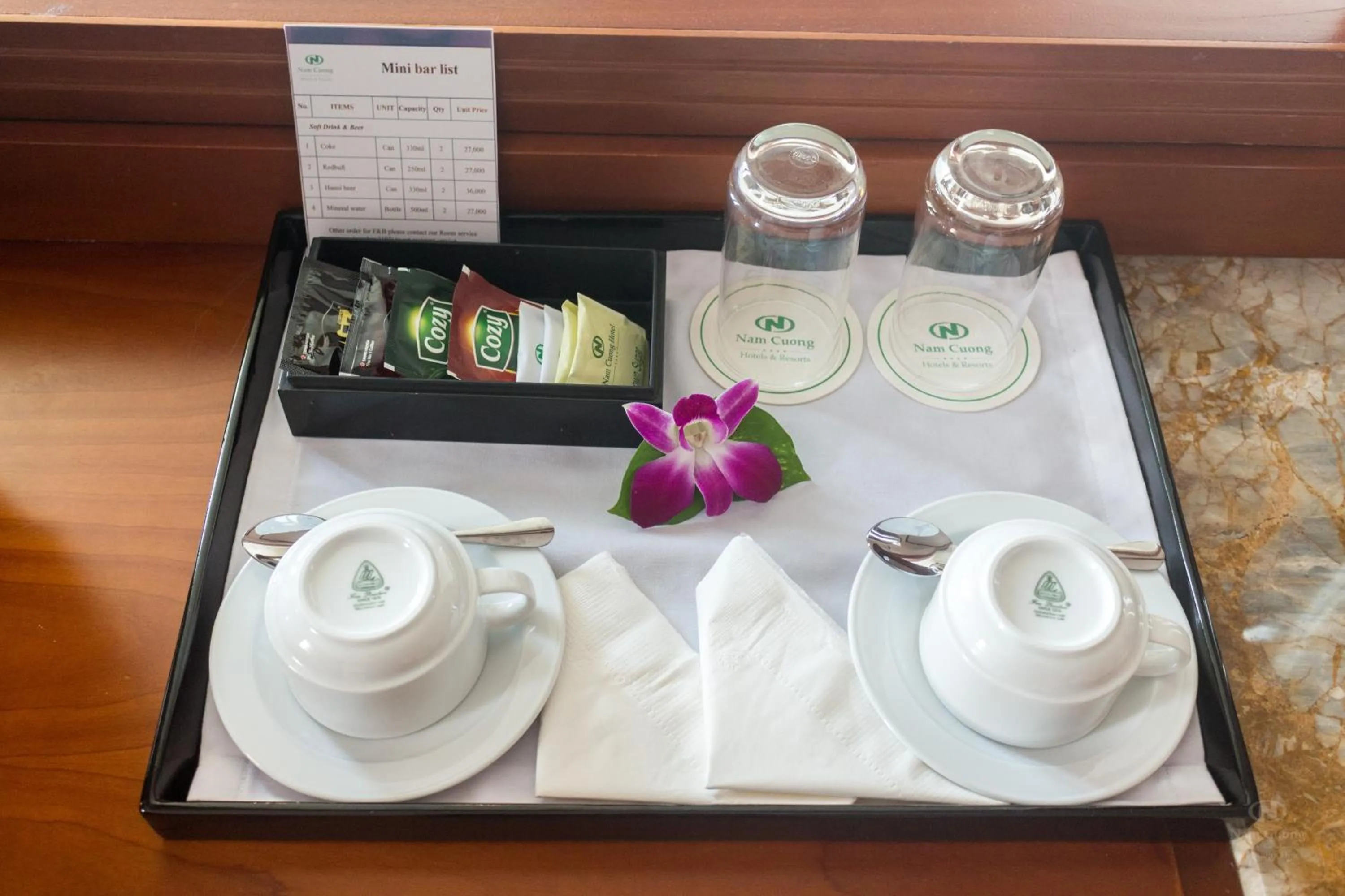 Coffee/tea facilities in Nam Cuong Hai Duong Hotel