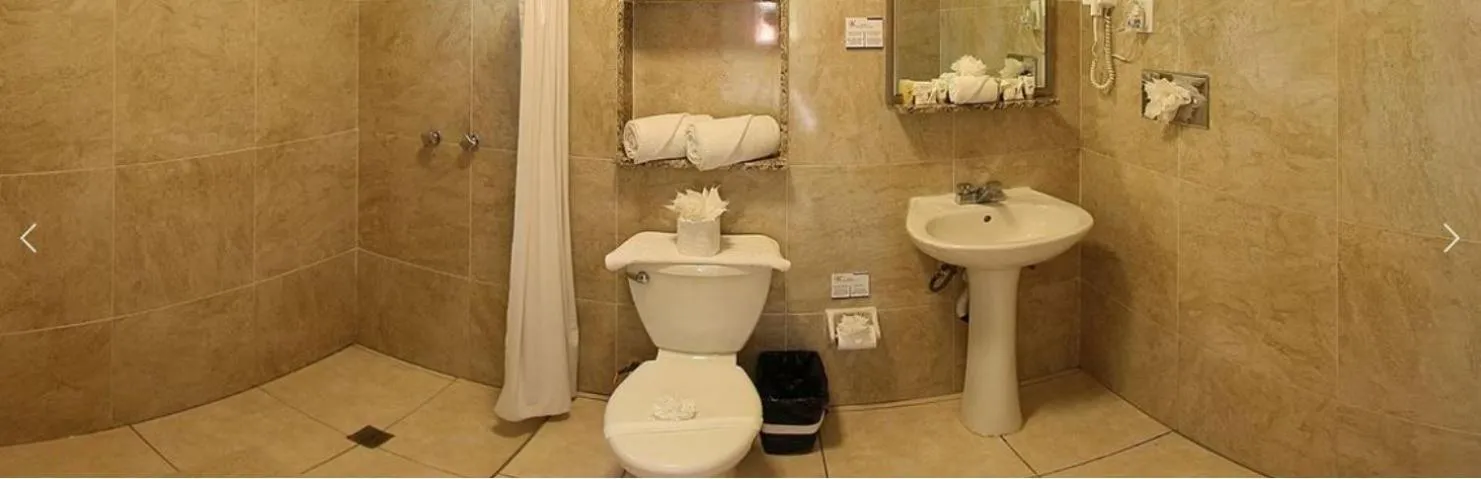 Bathroom in Hacienda Inn Aeropuerto