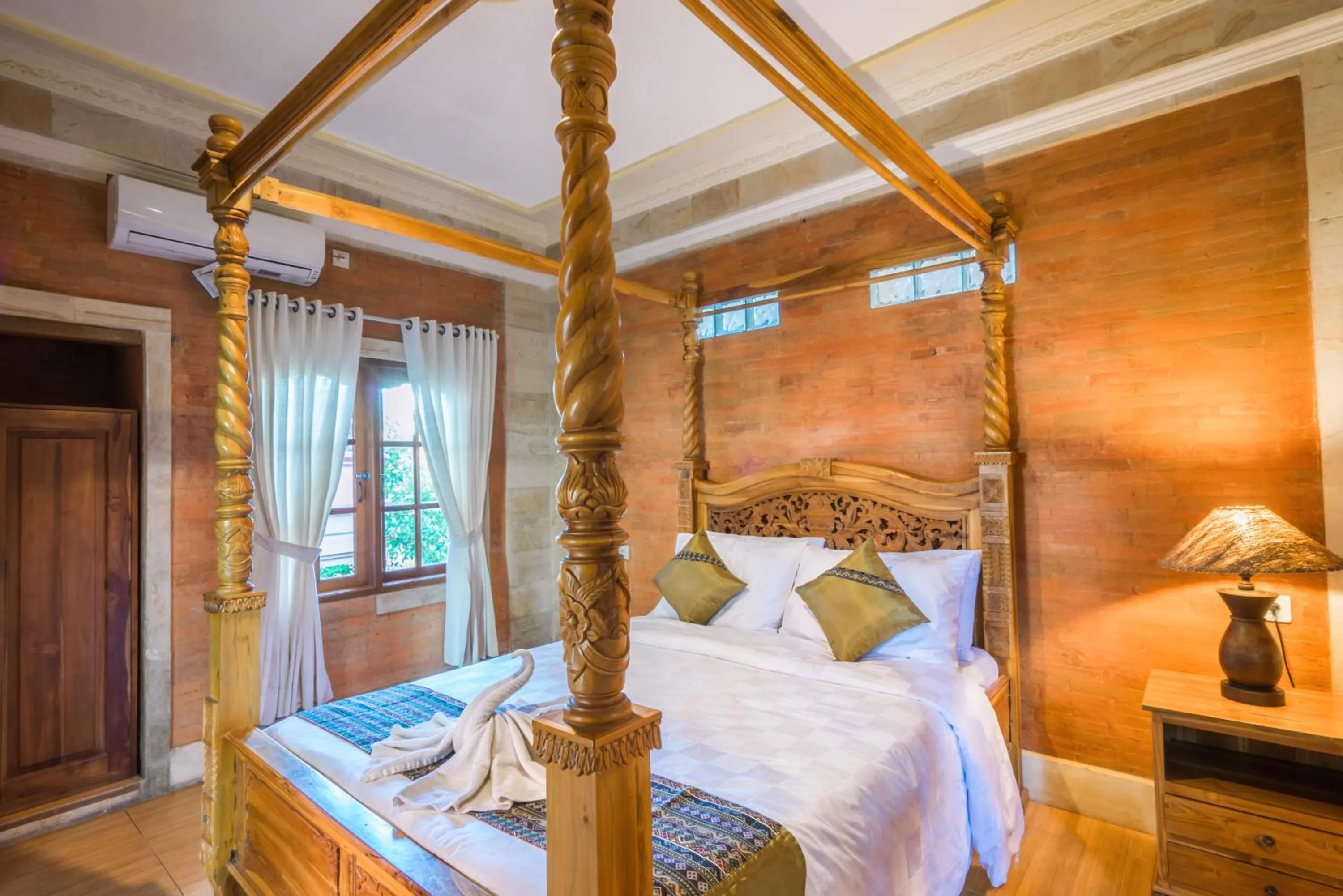 Bedroom, Bed in Sania's House