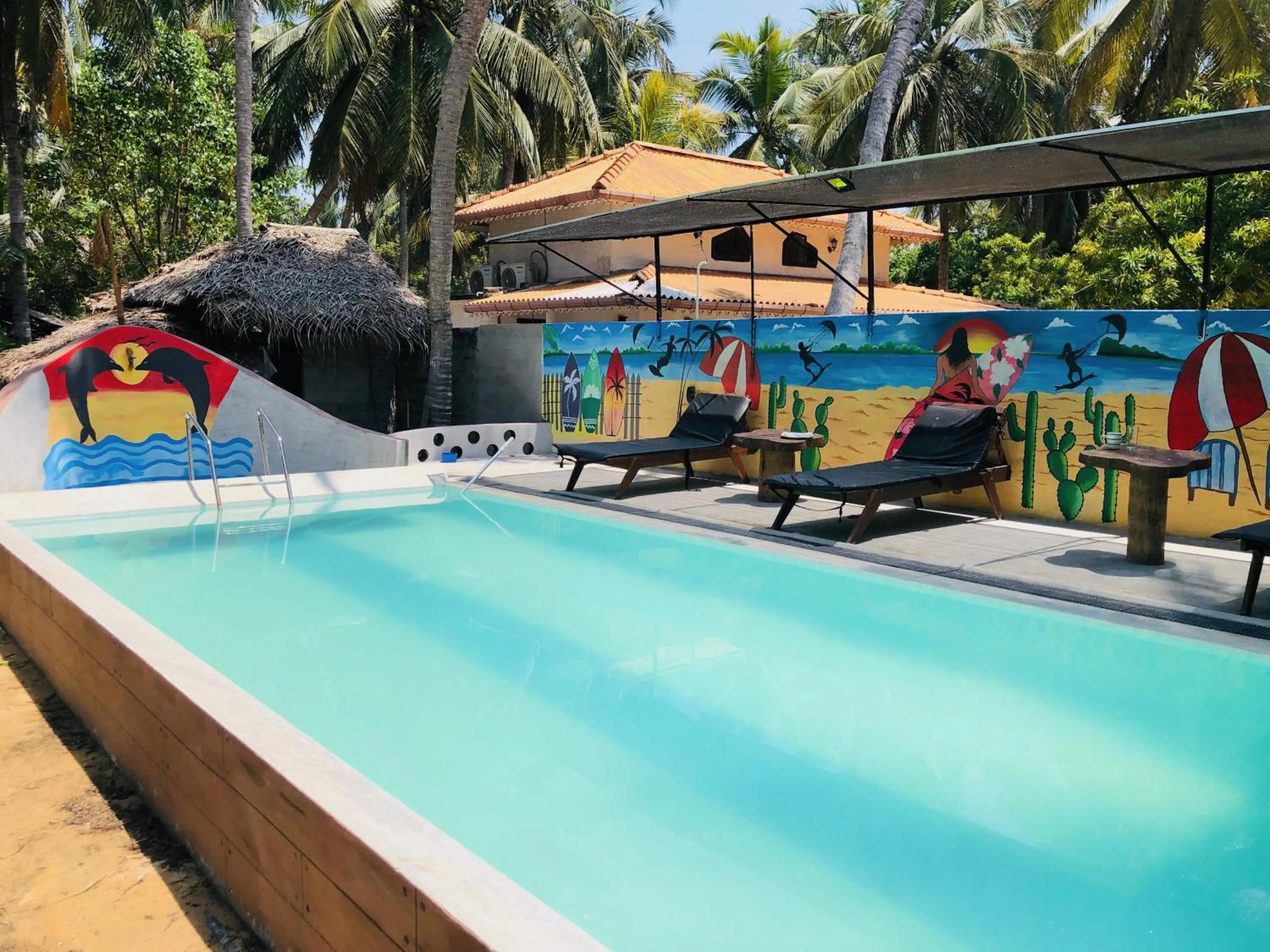 Swimming pool in Wind Blend Kite Resort