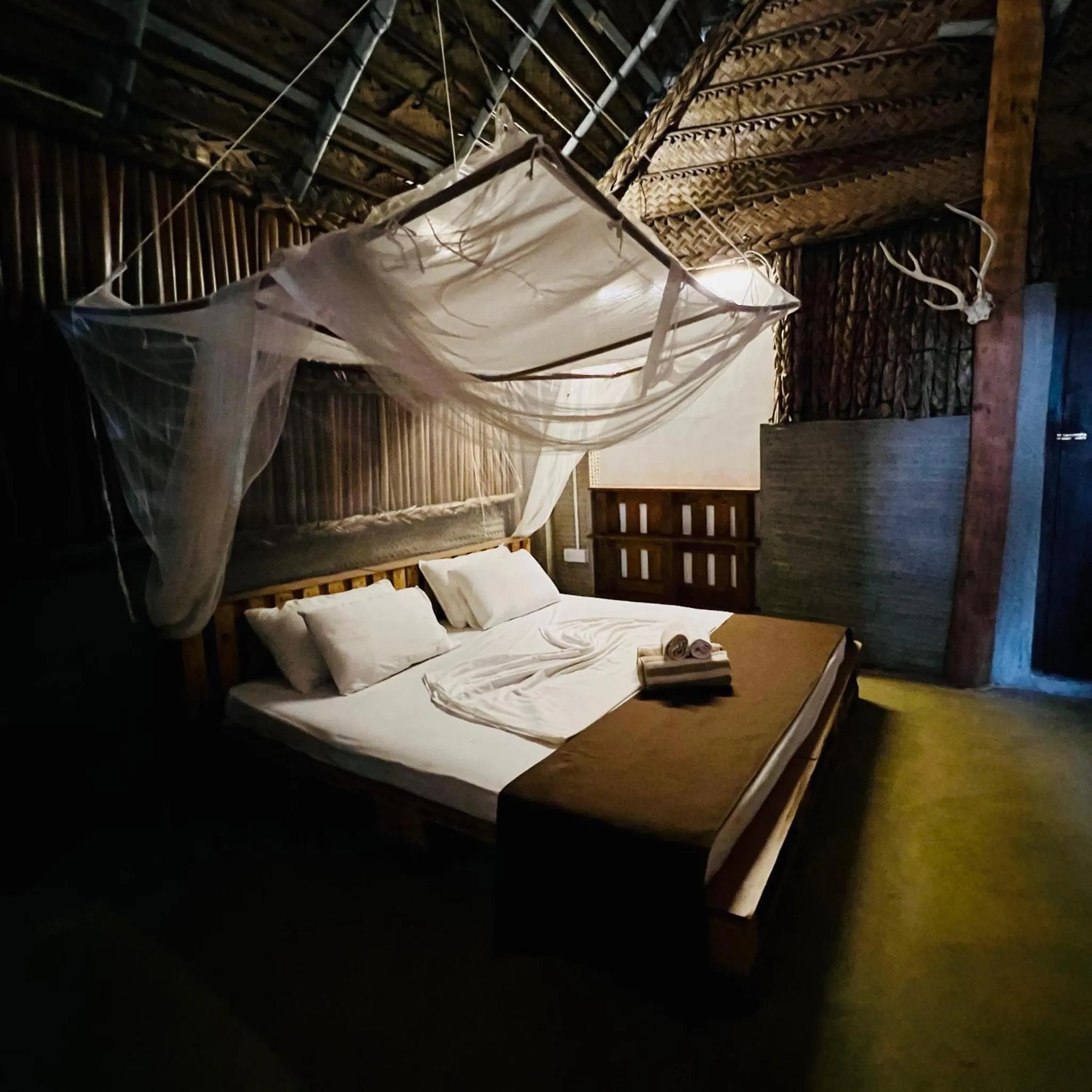 Bedroom, Bed in Wind Blend Kite Resort