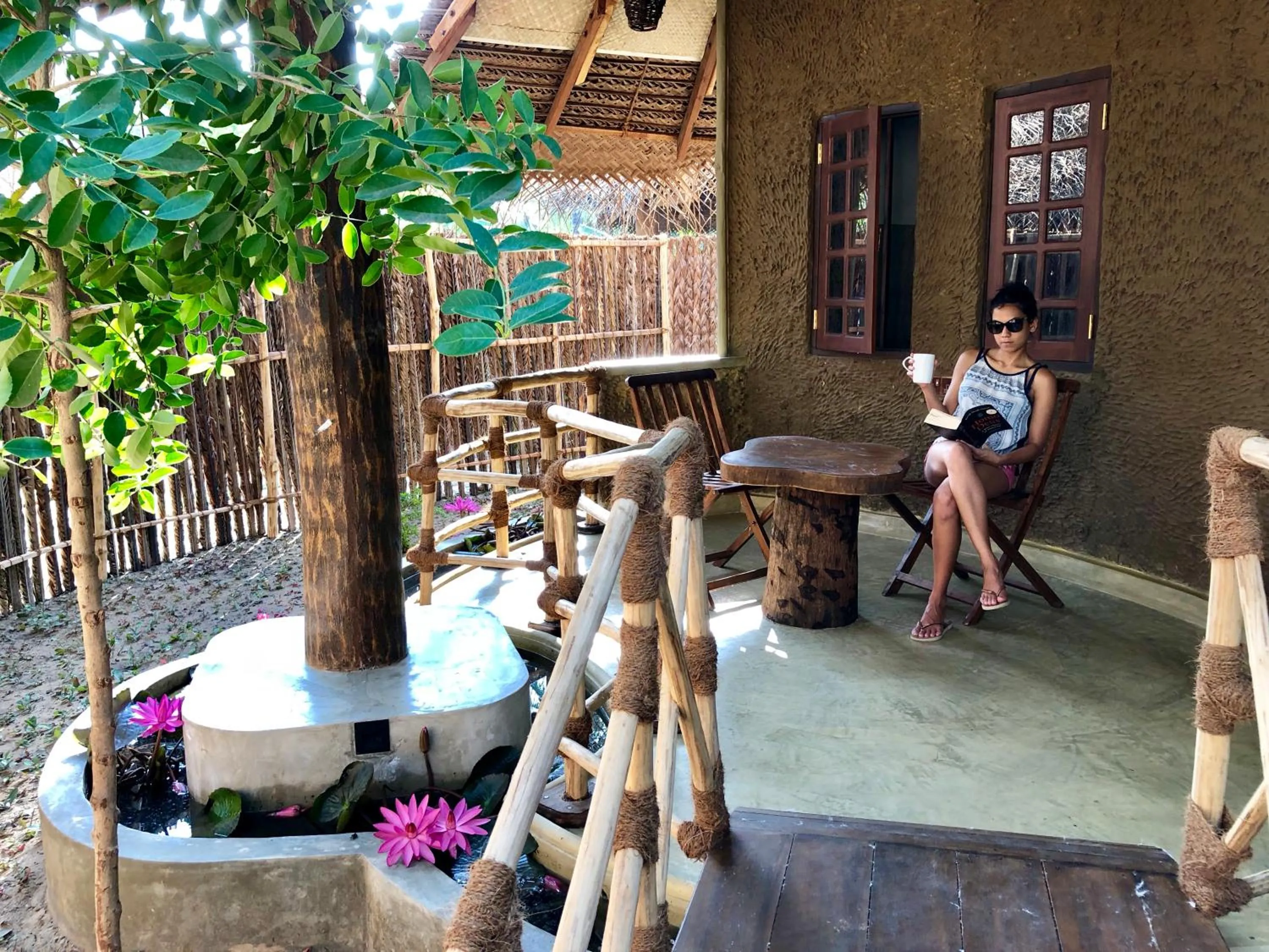 Balcony/Terrace in Wind Blend Kite Resort