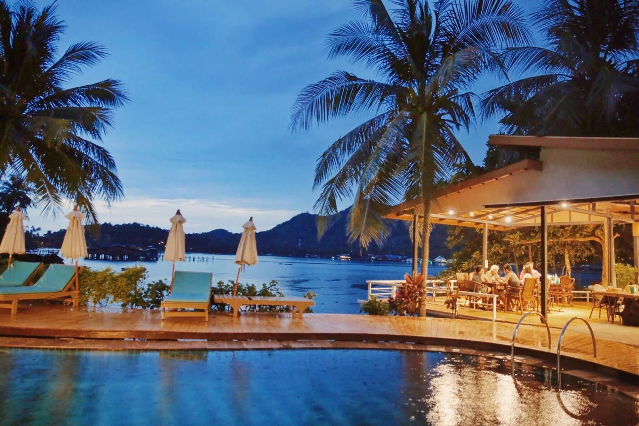 Patio in Resolution Resort