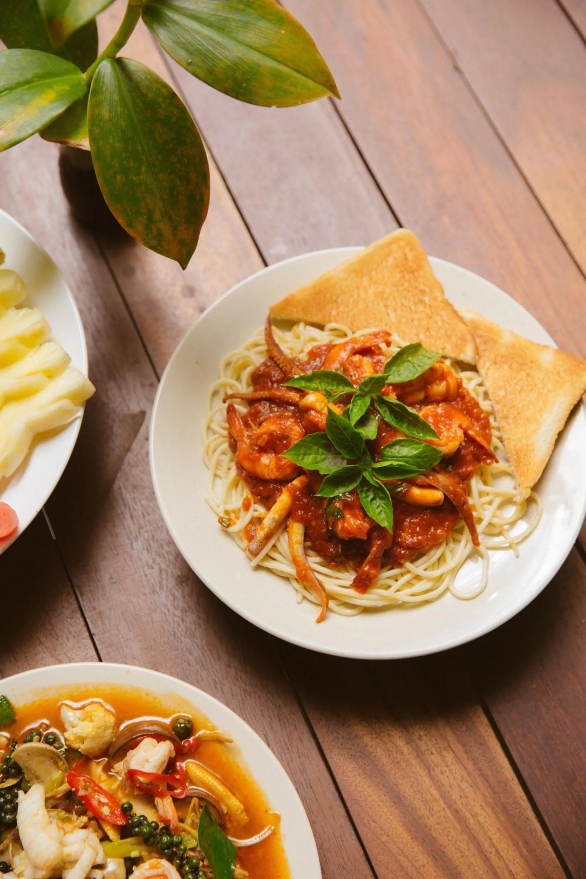 Food close-up in Resolution Resort