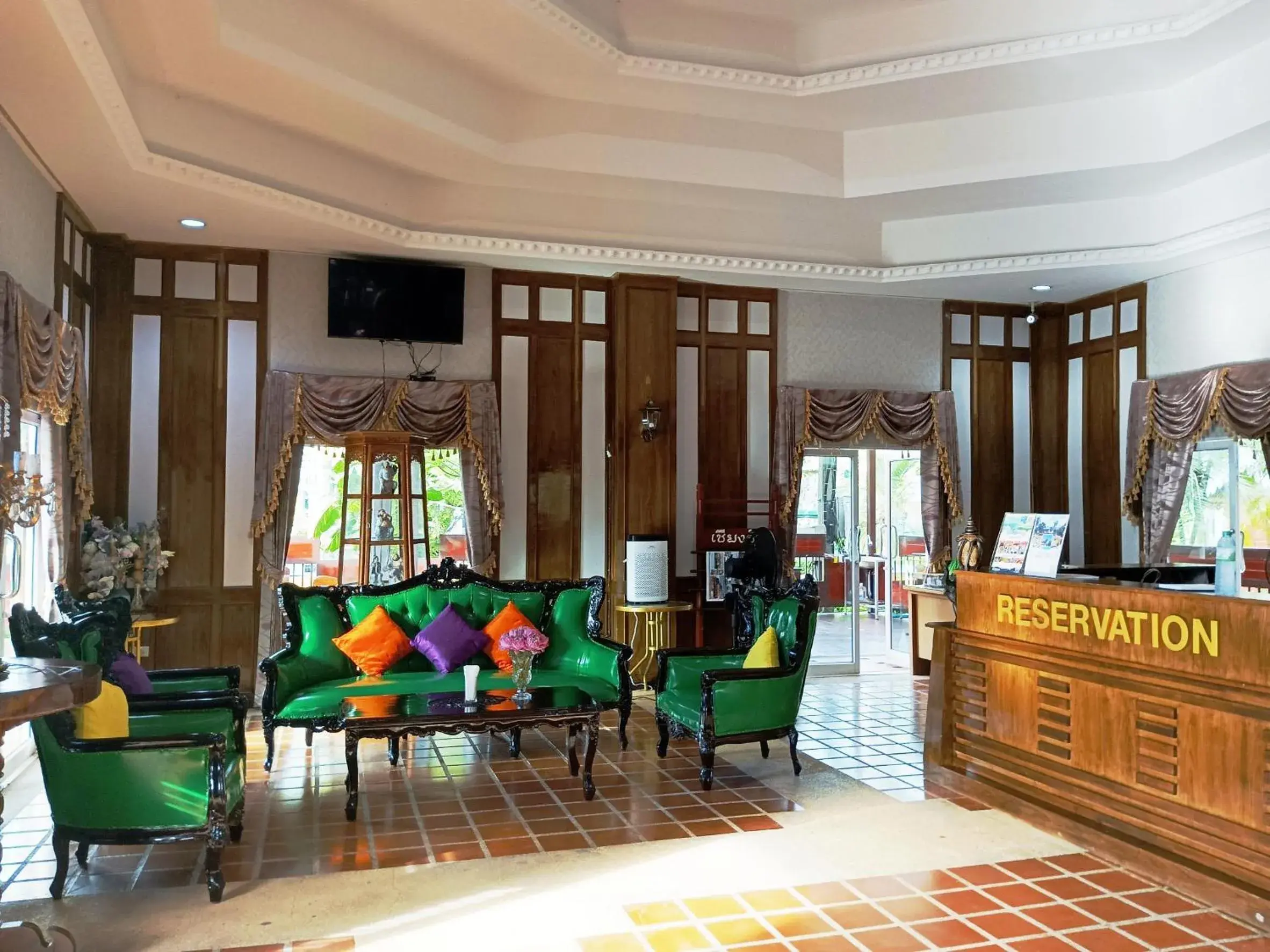 Lobby or reception in Silamanee Resort & Spa Hotel Lobby or reception in Silamanee Resort & Spa Hotel